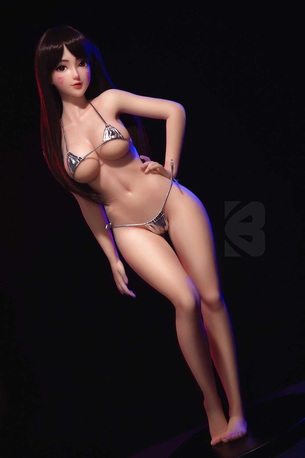 D.Va Sex Doll (BC-Doll 76 cm E-Cup G01B silikoon)