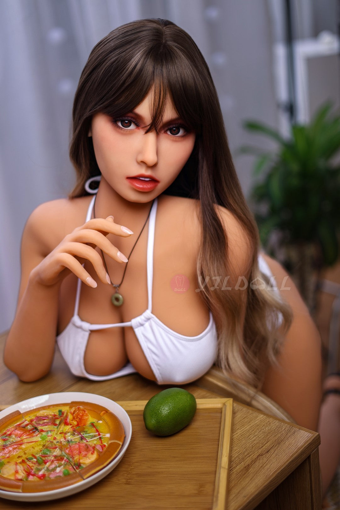 Samantha seksnukk (YJL Doll 163 cm F-Cup #873 TPE)