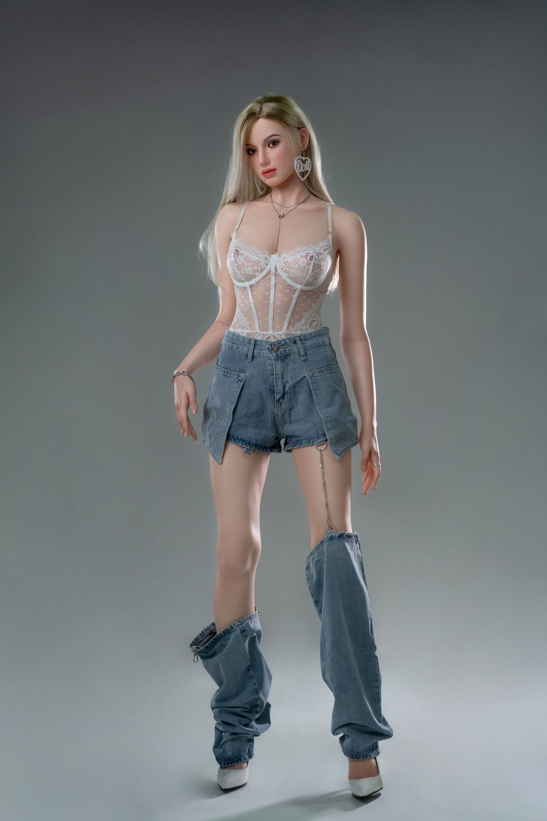 Zeina seksnukk (Zelex 175 cm E-Cup GE111-1 silikoon)