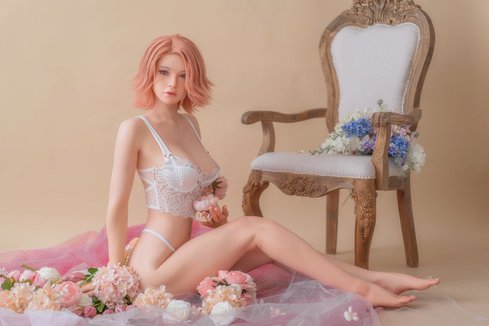 Irene seksnukk (Zelex 170 cm C-Cup GE24-1 silikoon)
