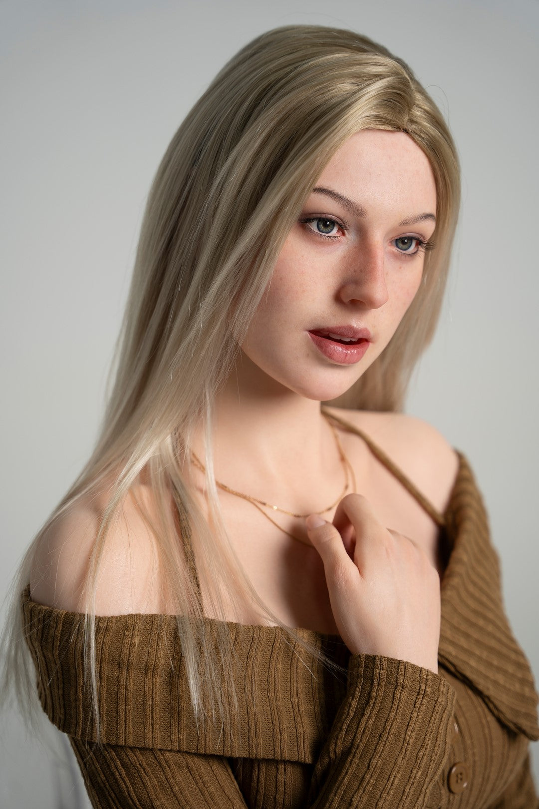 Evelina seksnukk (Zelex 175 cm E-Cup GE41-1 silikoon)