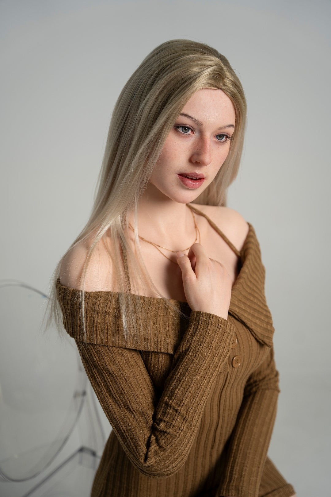 Evelina seksnukk (Zelex 175 cm E-Cup GE41-1 silikoon)