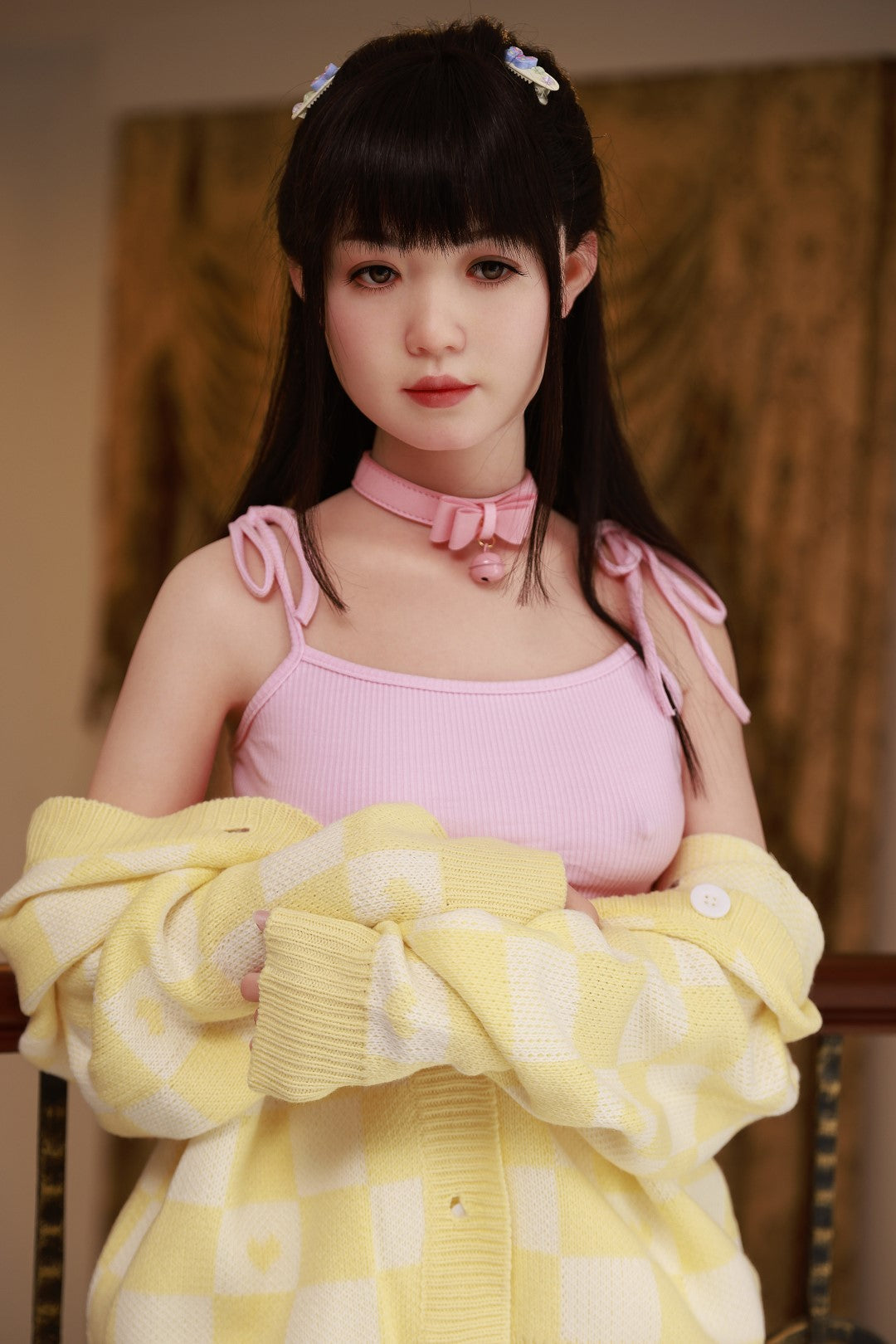 Chiyo seksnukk (AXB Doll 154 cm A-Cup GD42-1 silikoon)