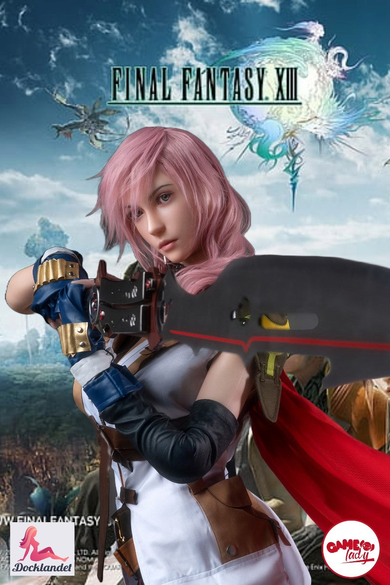 Lightning Seksnukk (Game Lady 171 cm G-Cup nr 19 silikoon)