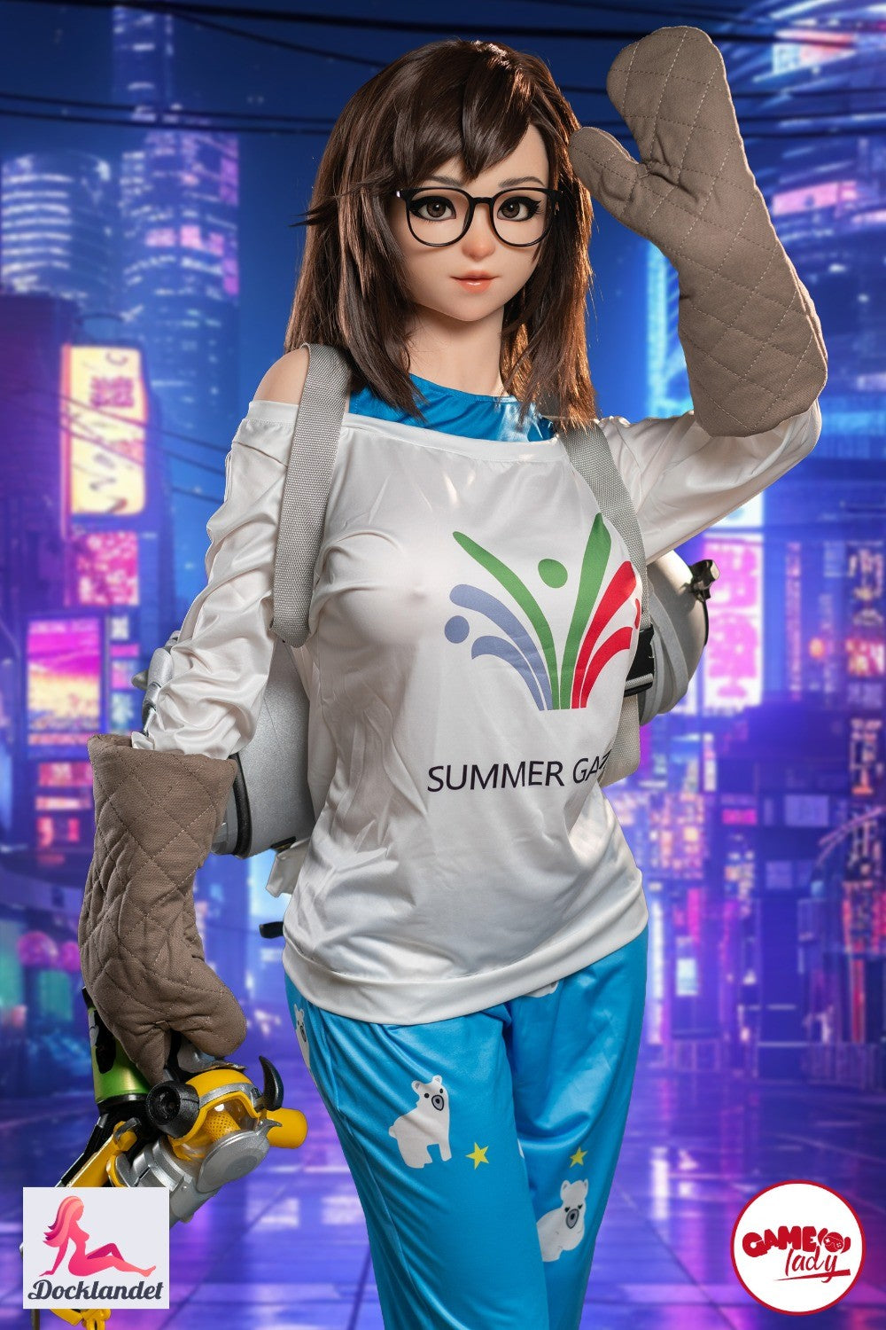 Mei on cosplayer sex doll inspireeritud tegelasest Meist populaarsest mängust Overwatch. Neile, kes otsivad Overwatchi sex doll ja olete Mei fänn, see on tõesti midagi, mida vaadata! Sex doll Mei on 165 cm ja kõvera keha ning suurte rindadega (size G tass). Kvaliteetne Overwatch sex doll valmistatud üleni tuntud kaubamärgi silikoonist Game Lady Doll. See ei ole ametlik Overwatchi toode, vaid nn "cosplay nukk", mille stiilne välimus ja stiil on inspireeritud Meist. ou