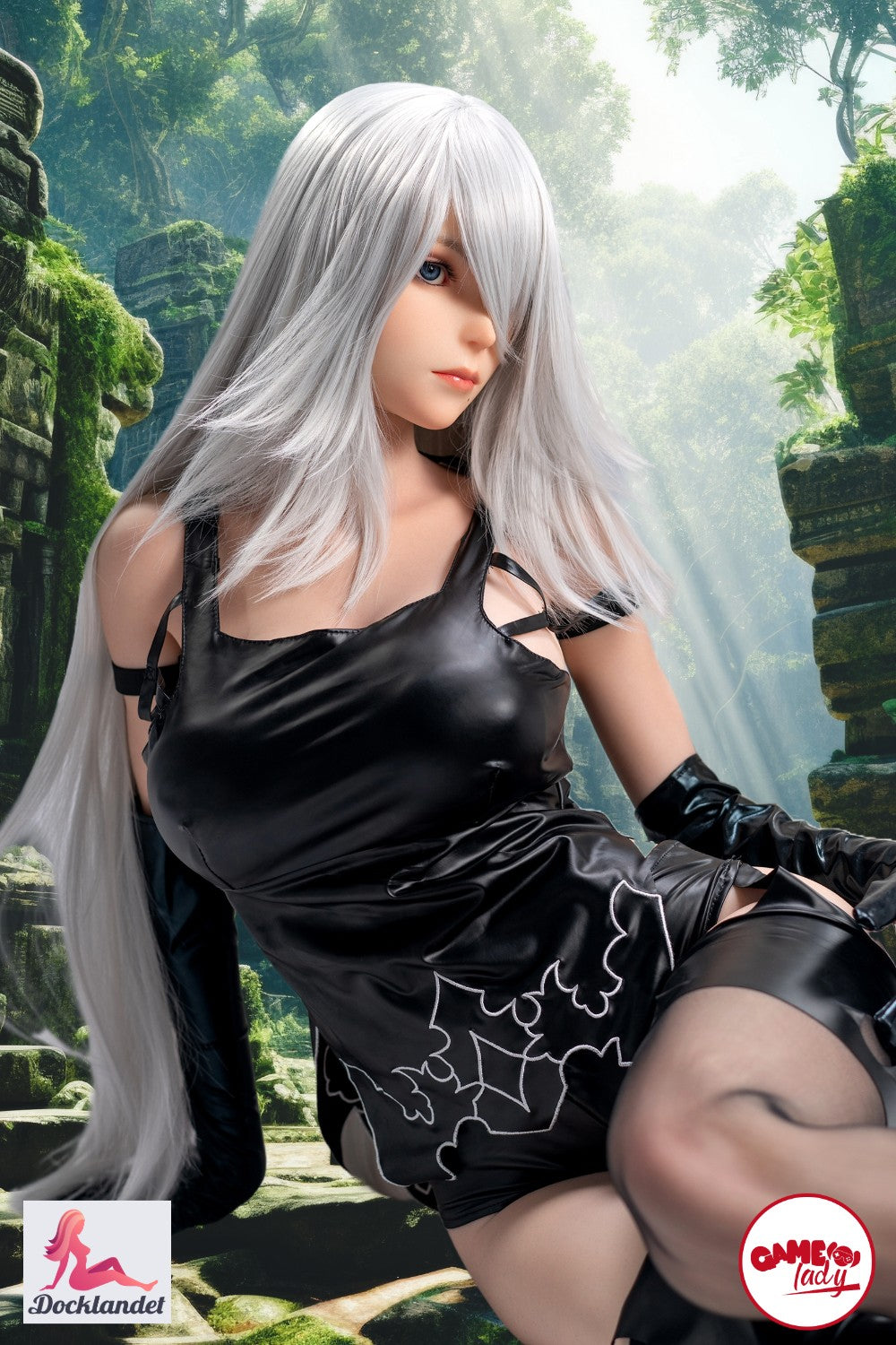 Yorha A2 Sex Doll (Game Lady 171 cm E-Cup nr 18-2 silikoon)