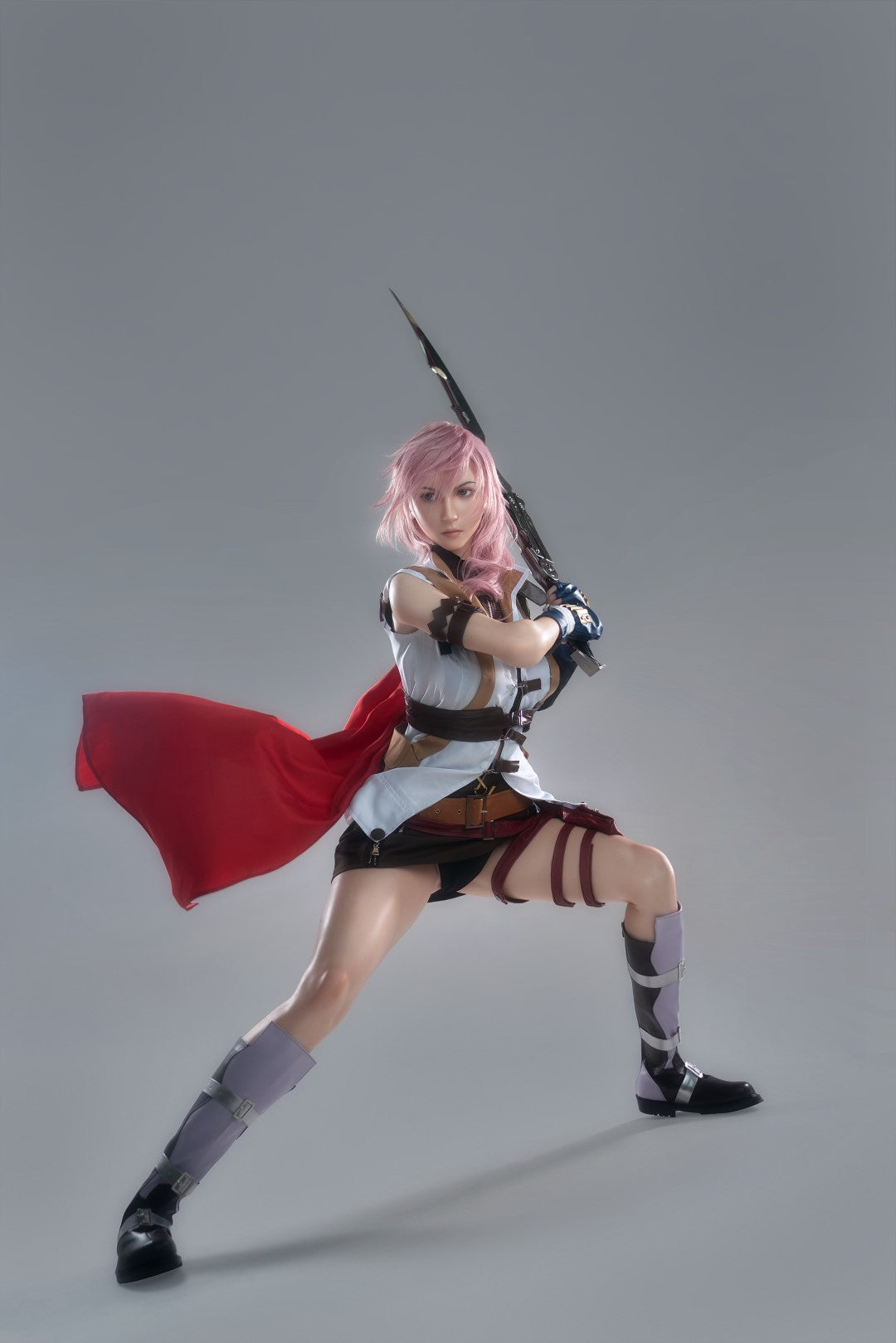 Lightning Seksnukk (Game Lady 171 cm G-Cup nr 19 silikoon)