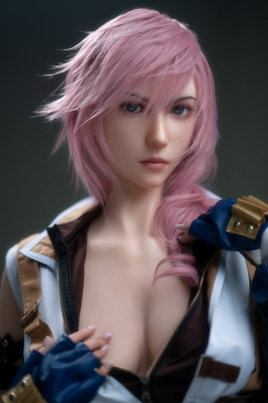 Lightning Seksnukk (Game Lady 171 cm G-Cup nr 19 silikoon)