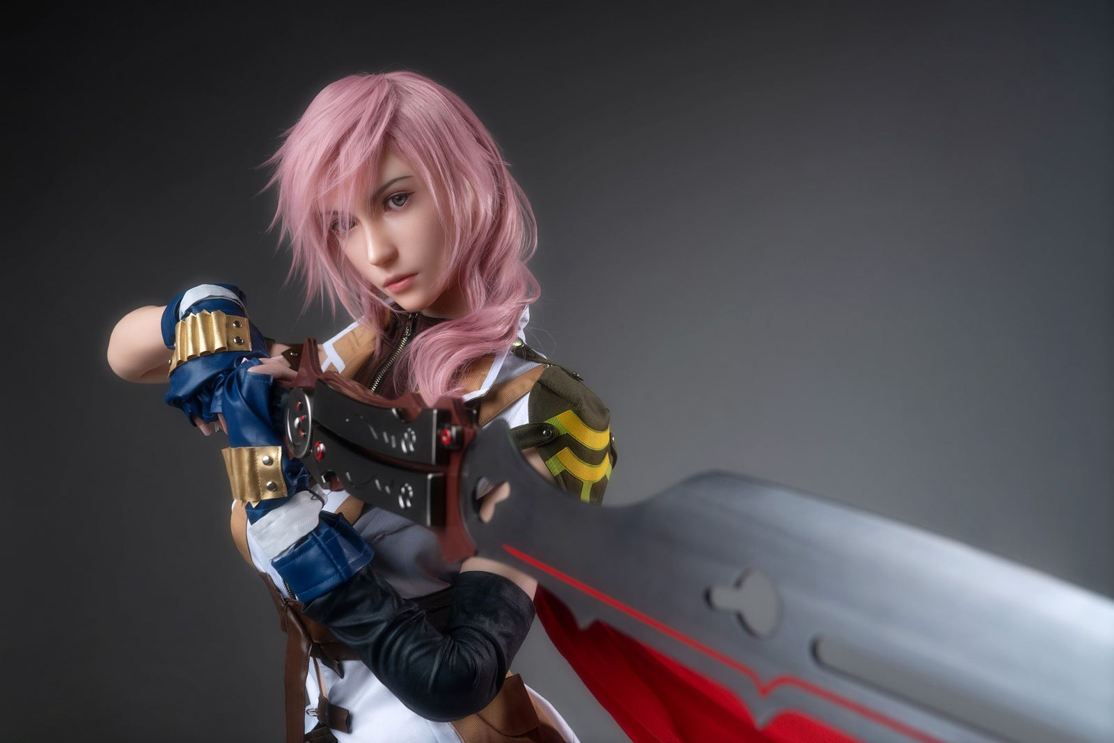 Lightning Seksnukk (Game Lady 171 cm G-Cup nr 19 silikoon)