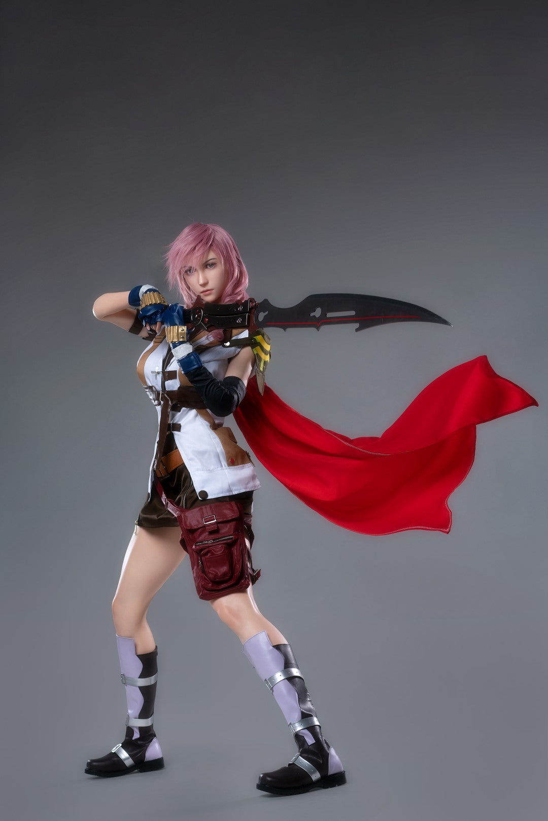 Lightning Seksnukk (Game Lady 171 cm G-Cup nr 19 silikoon)
