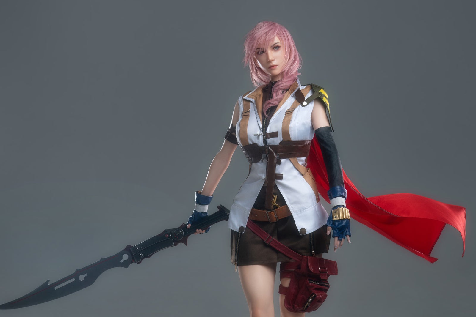 Lightning Seksnukk (Game Lady 171 cm G-Cup nr 19 silikoon)