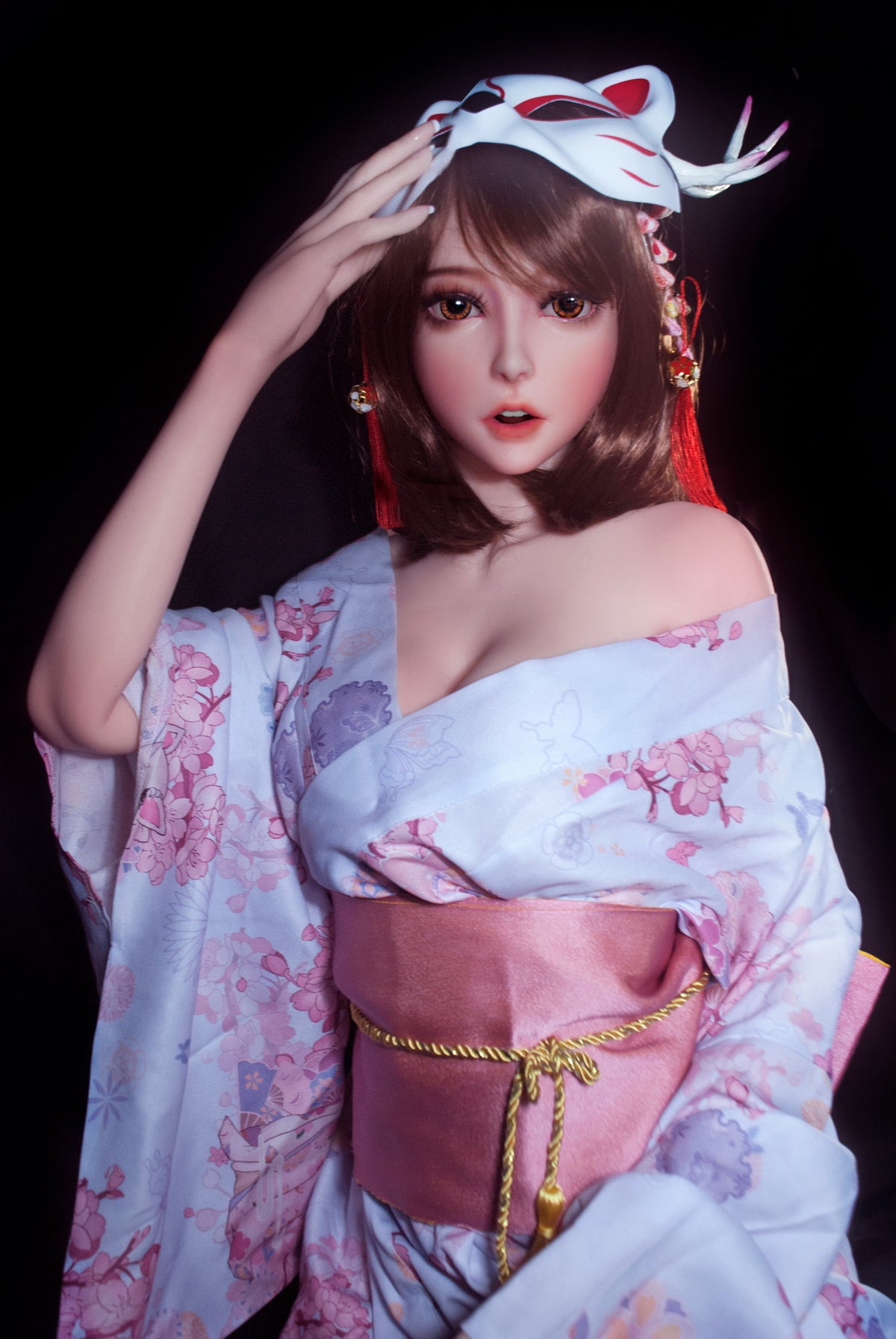 Akimoto Mizuki seksnukk (Elsa Babe 150 cm HB021 silikoon)