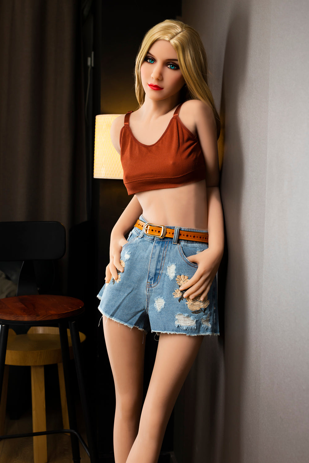 Audrey seksnukk (HRDoll 166 cm A-Cup #16 TPE)