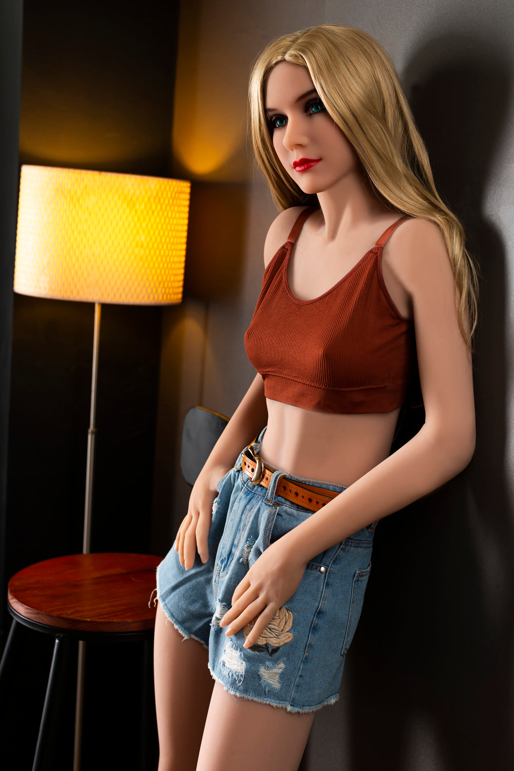 Audrey seksnukk (HRDoll 166 cm A-Cup #16 TPE)