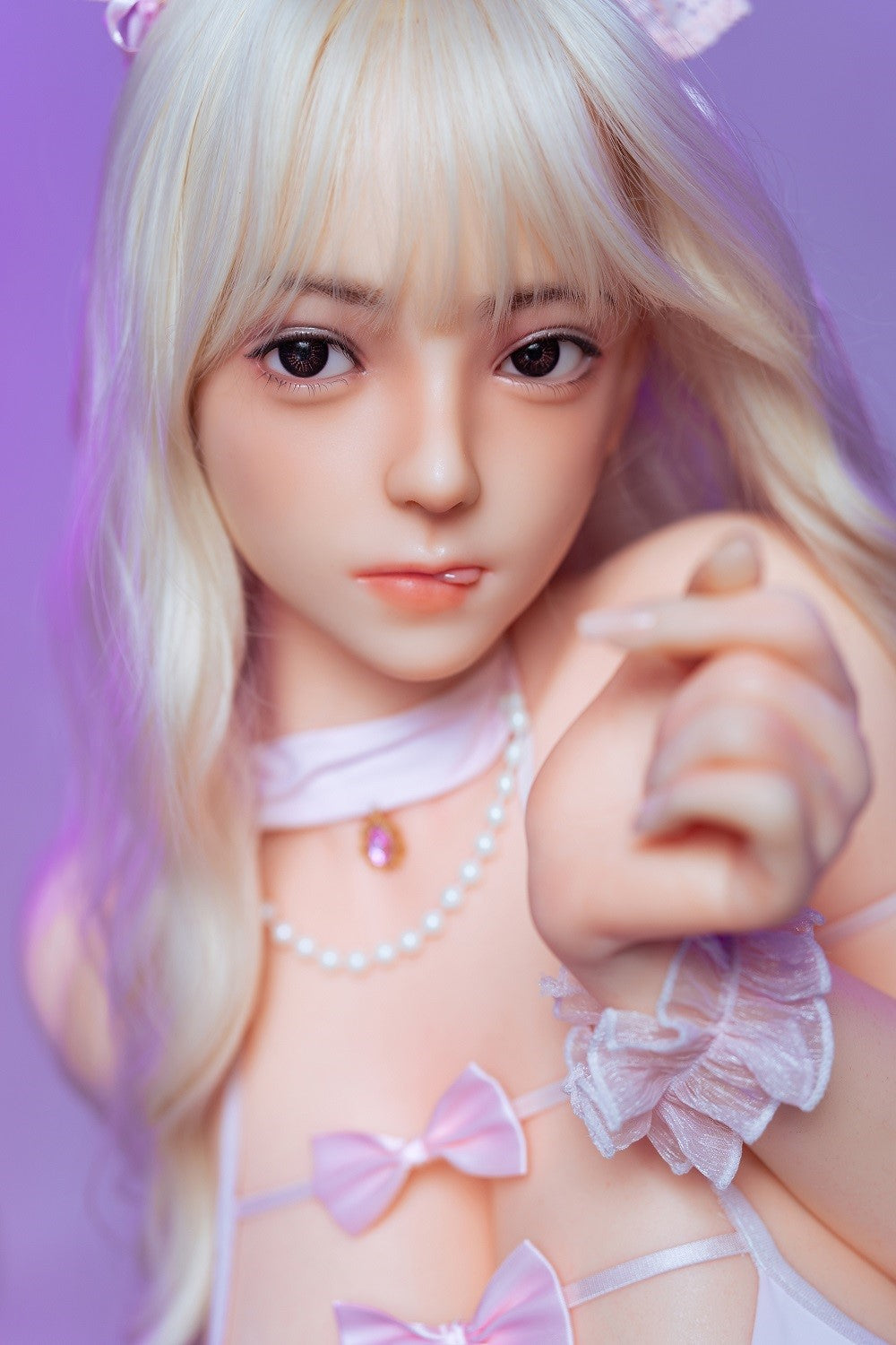 Angela seksnukk (HRDoll 170 cm M-Cup #R17 silikoon)