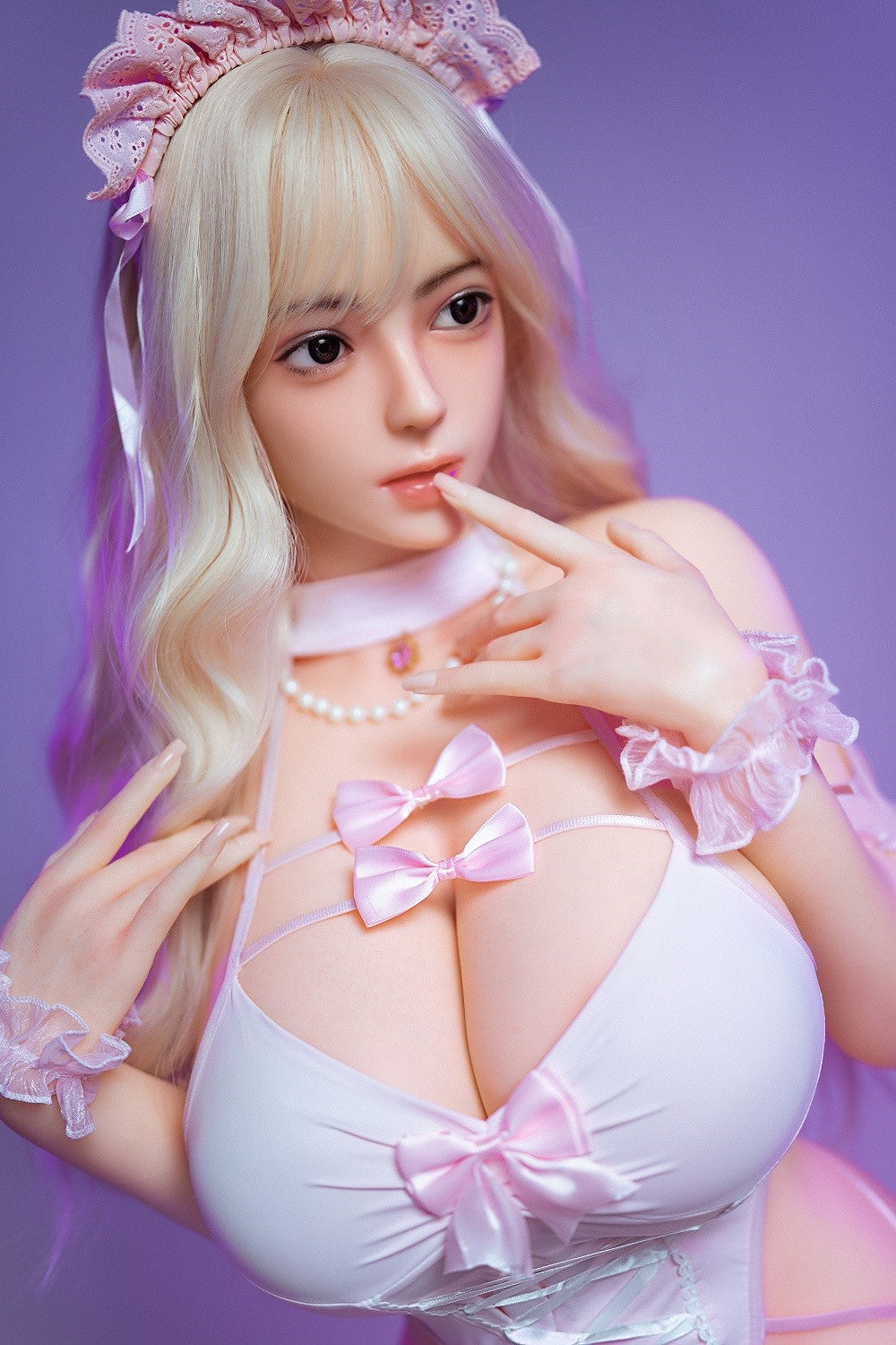 Angela seksnukk (HRDoll 170 cm M-Cup #R17 silikoon)
