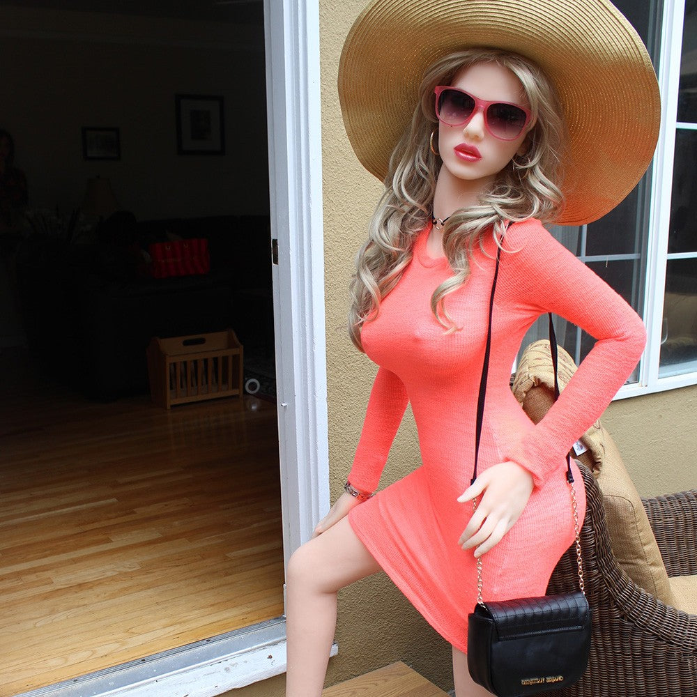 Charlotte seksnukk (HRDoll 161cm E-Cup #15 TPE)