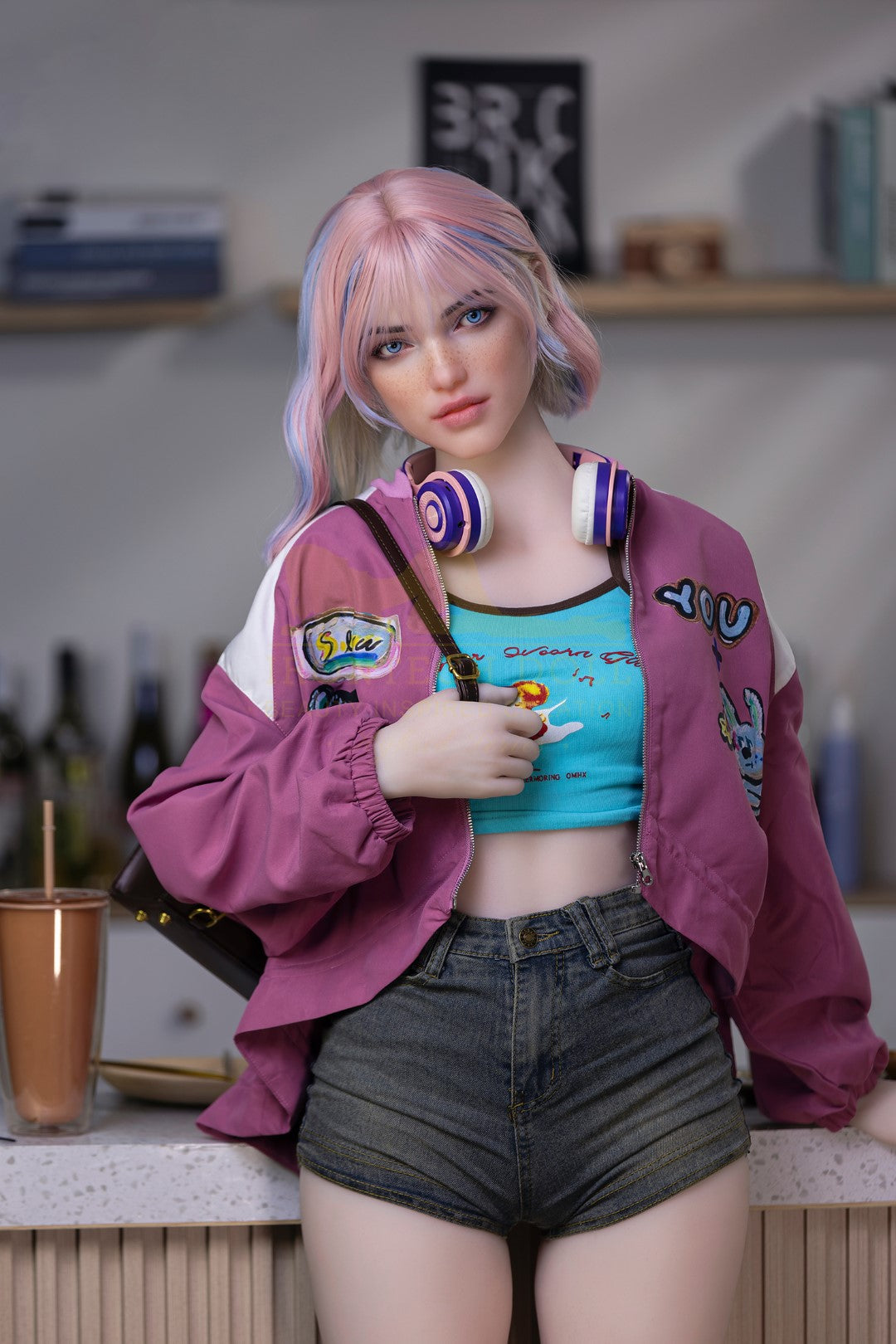 Heidi seksnukk (Irontech Doll 162 cm A-Cup S46 TPE + silikoon)