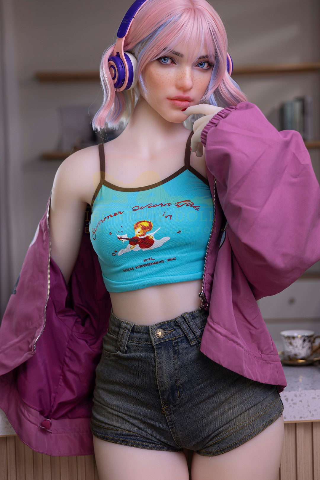 Heidi seksnukk (Irontech Doll 162 cm A-Cup S46 TPE + silikoon)