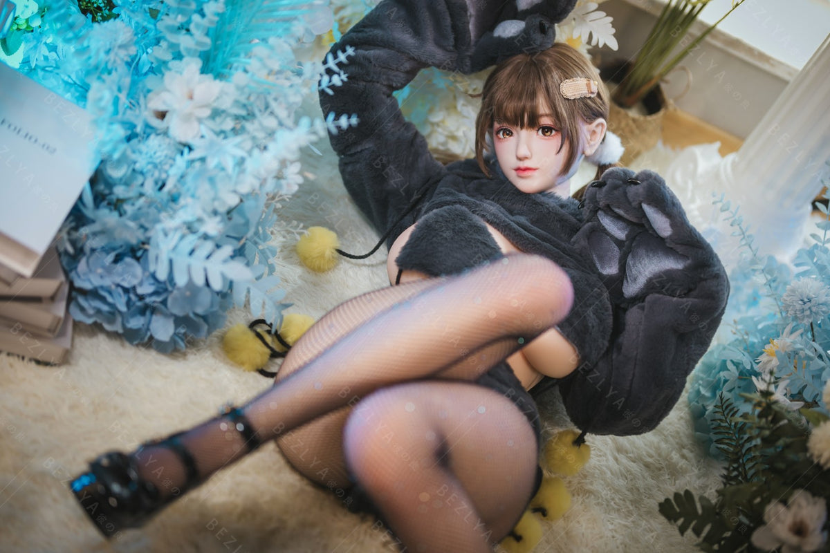 Paeonia seksnukk (Bezlya Doll 155 cm F tass 2,0 TPE + silikoon)