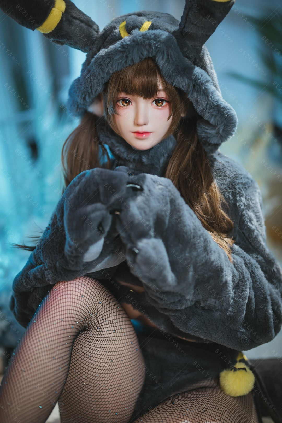 Paeonia seksnukk (Bezlya Doll 155 cm F tass 2,0 TPE + silikoon)