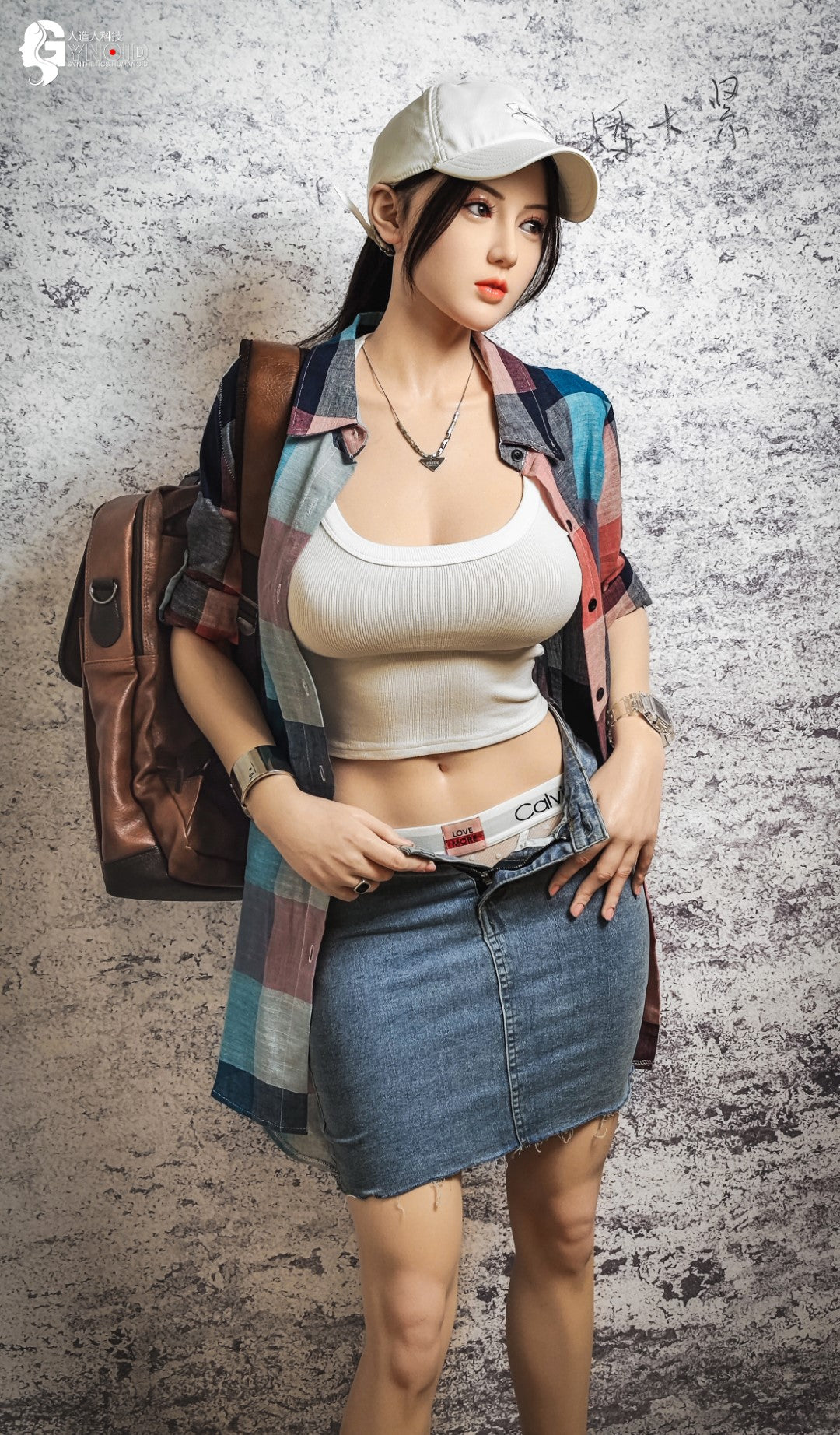 Seksnukk Leyla Model 19R Deluxe (Gynoid Doll 168 cm F-Cup silikoon)