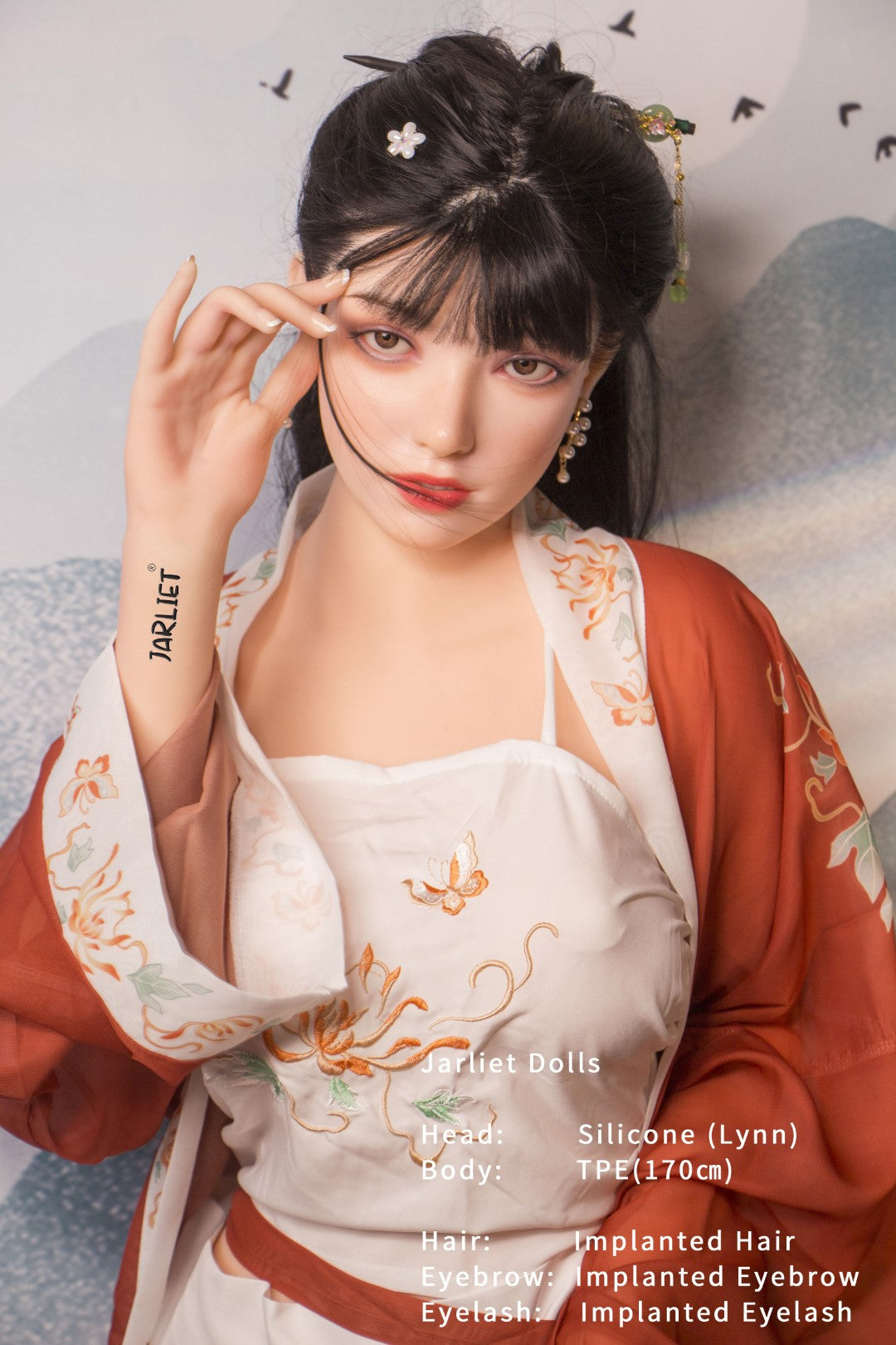 Lynn Sex Doll (Jarliet 170 cm H-Cup TPE + silikoon)