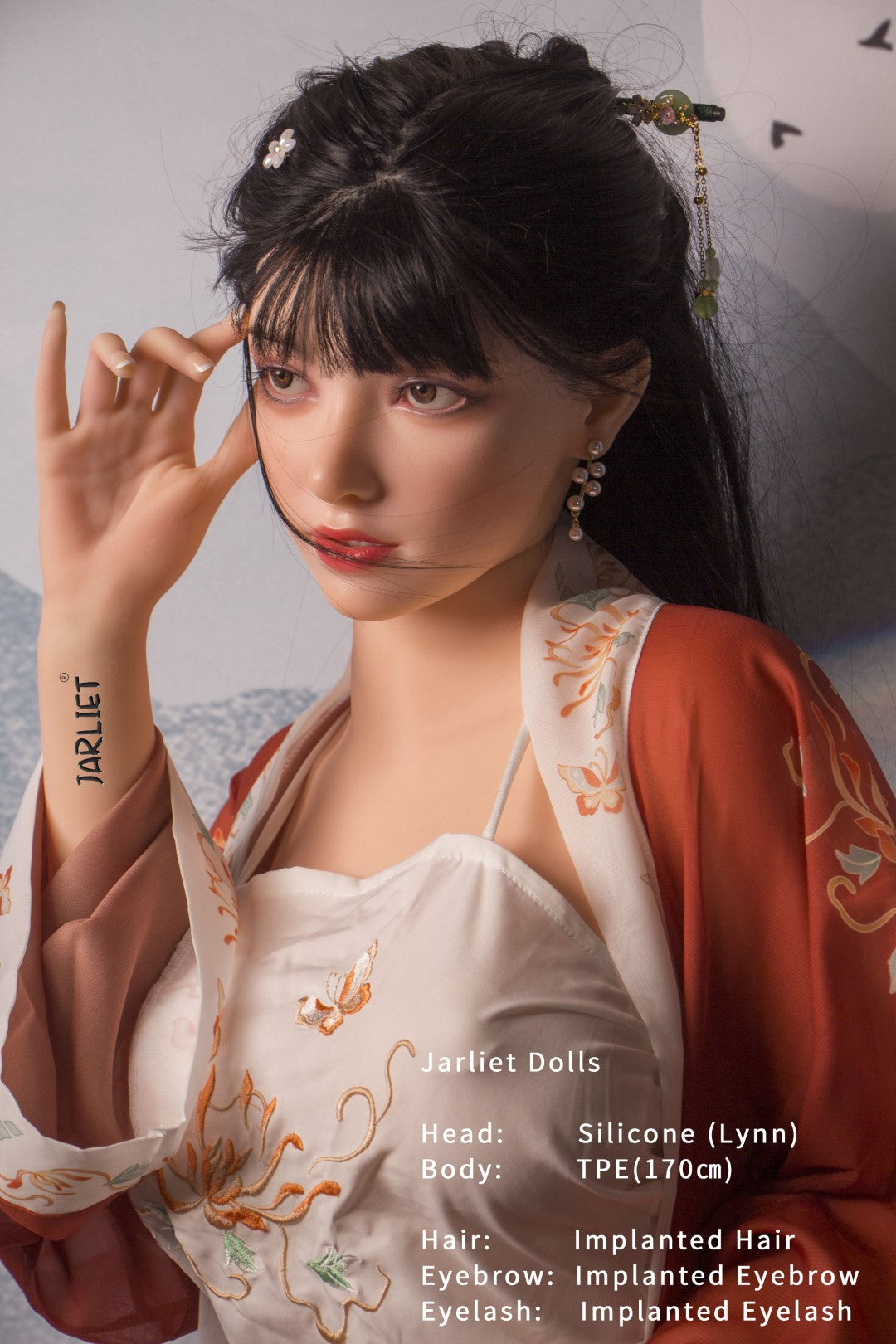 Lynn Sex Doll (Jarliet 170 cm H-Cup TPE + silikoon)