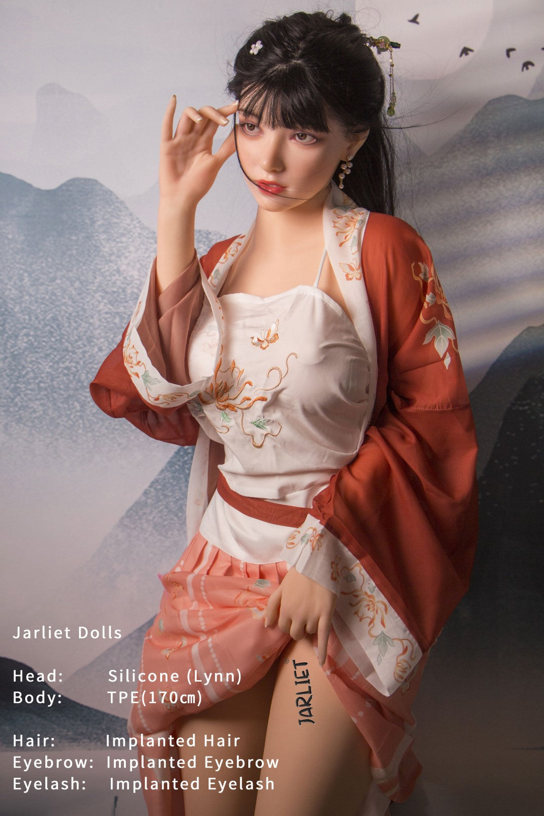 Lynn Sex Doll (Jarliet 170 cm H-Cup TPE + silikoon)