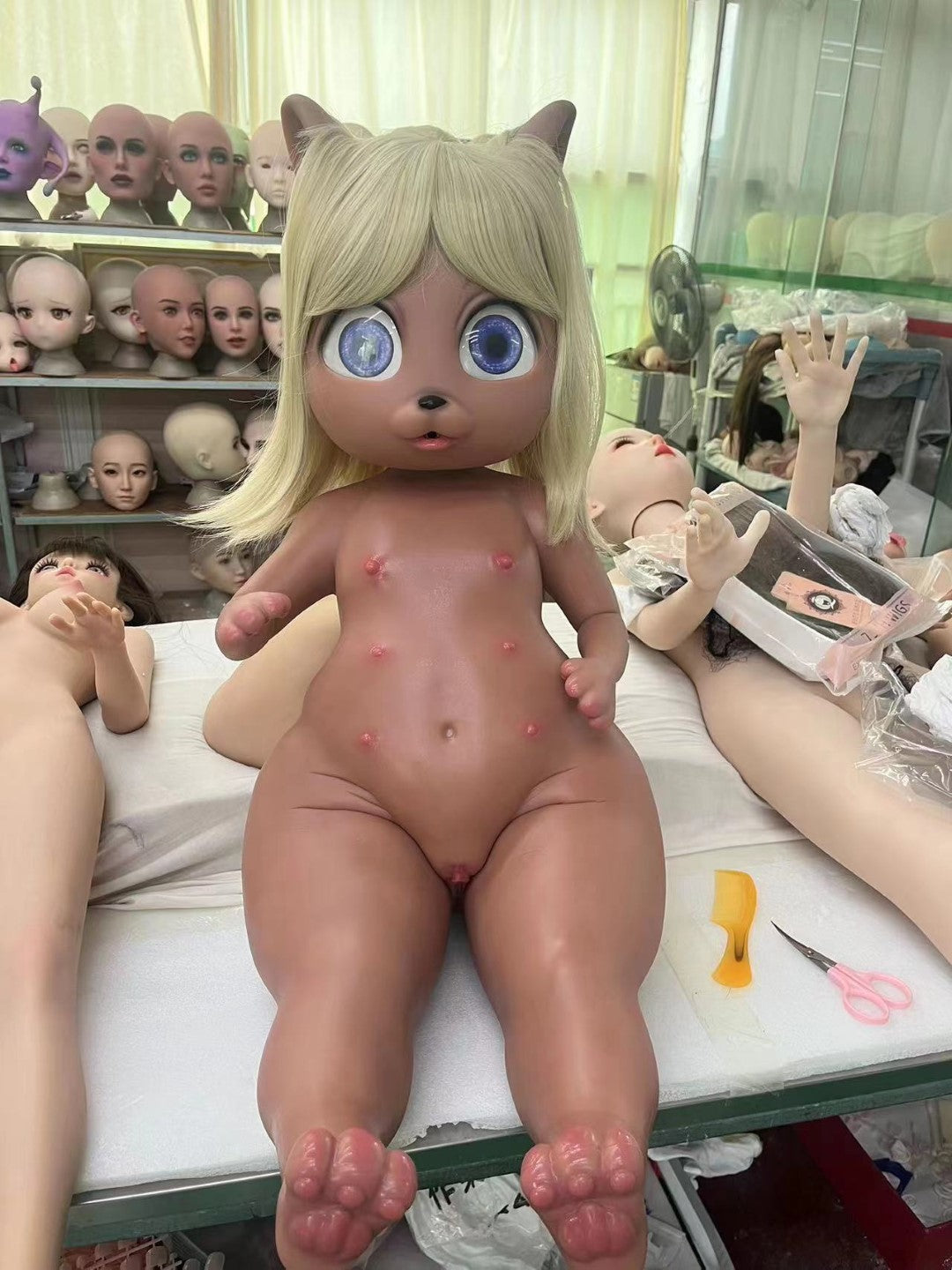 Bearrie seksnukk (Dolls Castle 92 cm A-tassi silikoon) EXPRESS