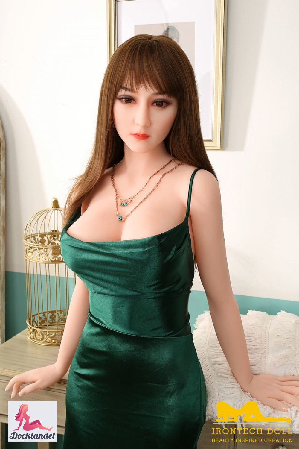 Ella seksnukk (Irontech Doll 165 cm F-Cup #60 TPE)