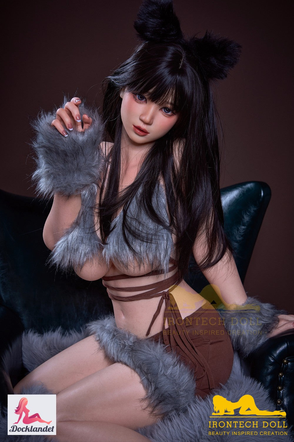 Nia seksnukk (Irontech Doll T165cm F-Cup T3 silikoon)