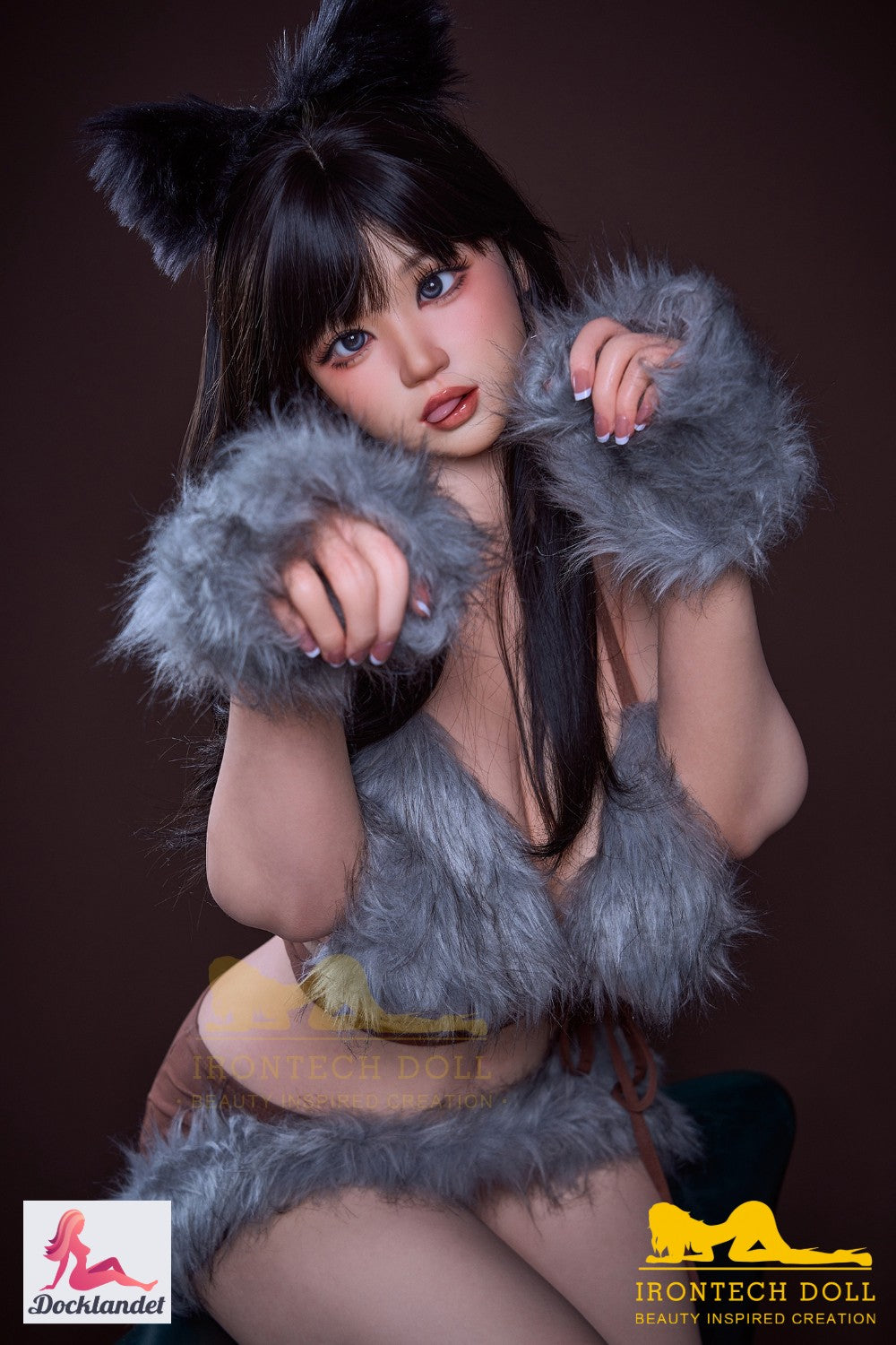 Nia seksnukk (Irontech Doll T165cm F-Cup T3 silikoon)