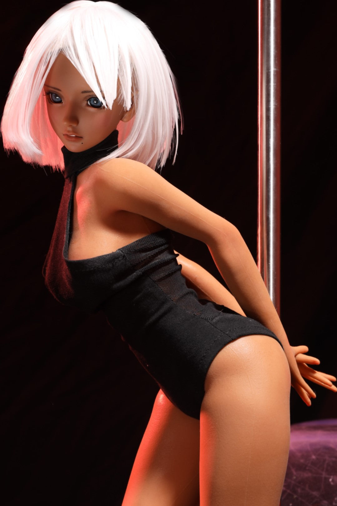 Shirley seksnukk (Climax Doll Mini 60cm C-tass silikoon) EXPRESS