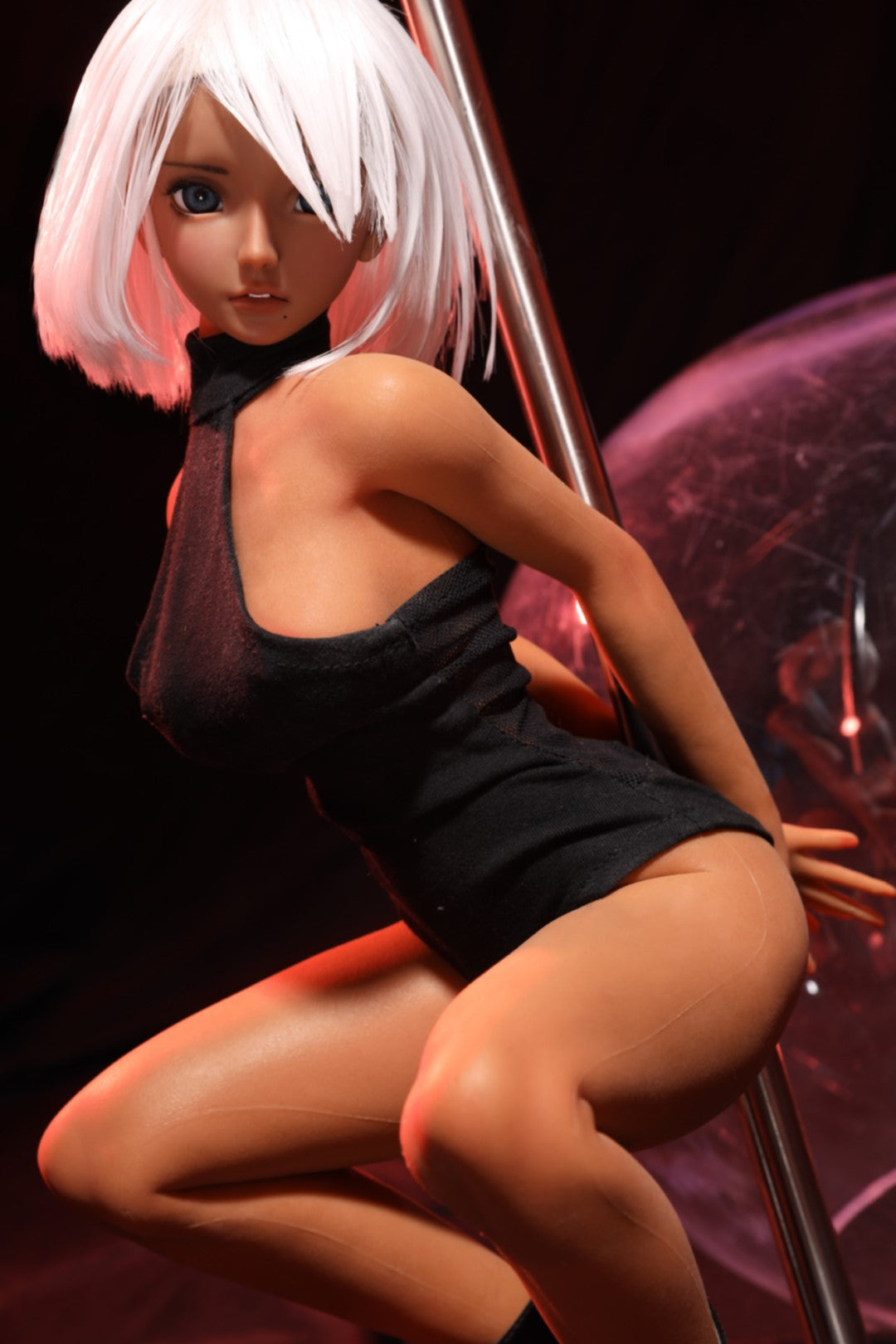 Shirley seksnukk (Climax Doll Mini 60cm C-tass silikoon) EXPRESS