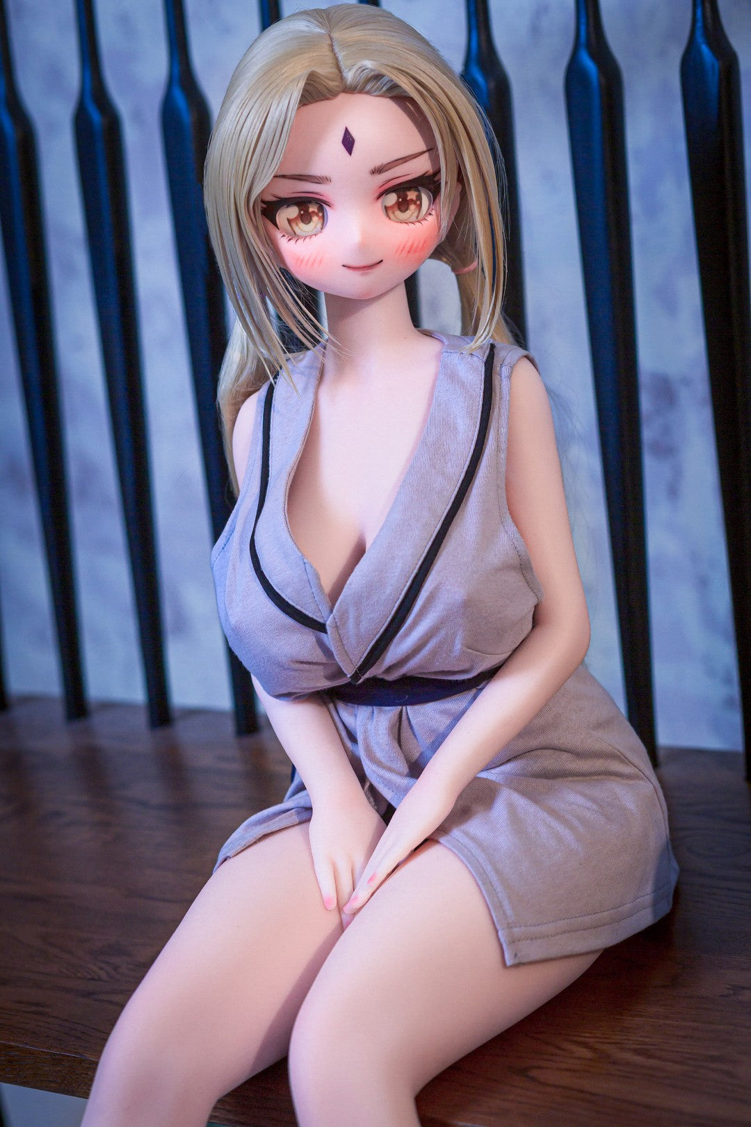 Reyna seksnukk (Climax Doll Mini 85cm G-tass silikoon)