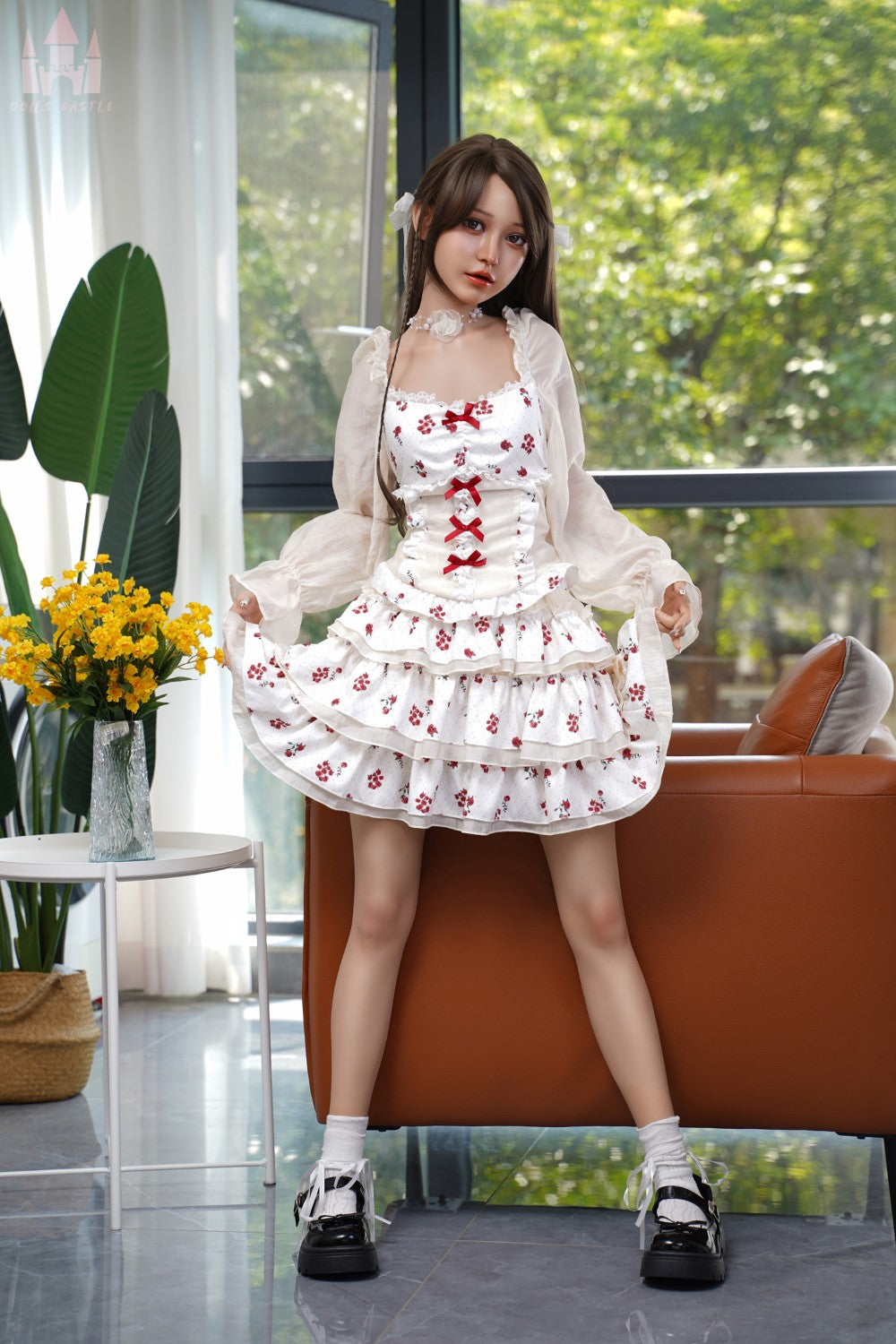 Janice seksnukk (Dolls Castle 158 cm B-Cup #S21 silikoon) EXPRESS