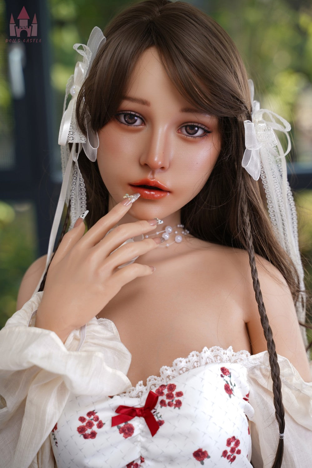 Janice seksnukk (Dolls Castle 158 cm B-Cup #S21 silikoon)