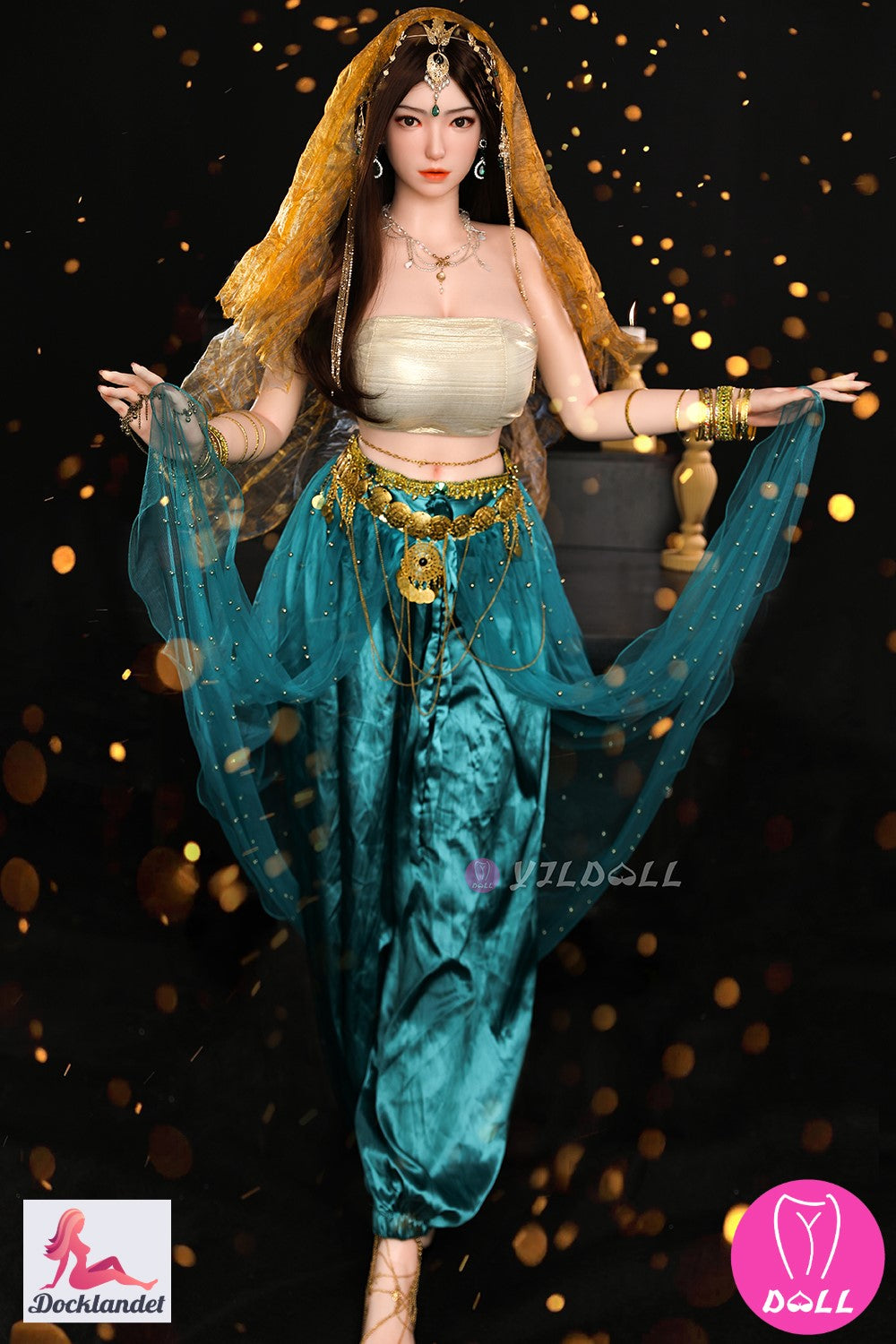 Jiya seksnukk (YJL Doll 163 cm F-Cup #822 silikoon)