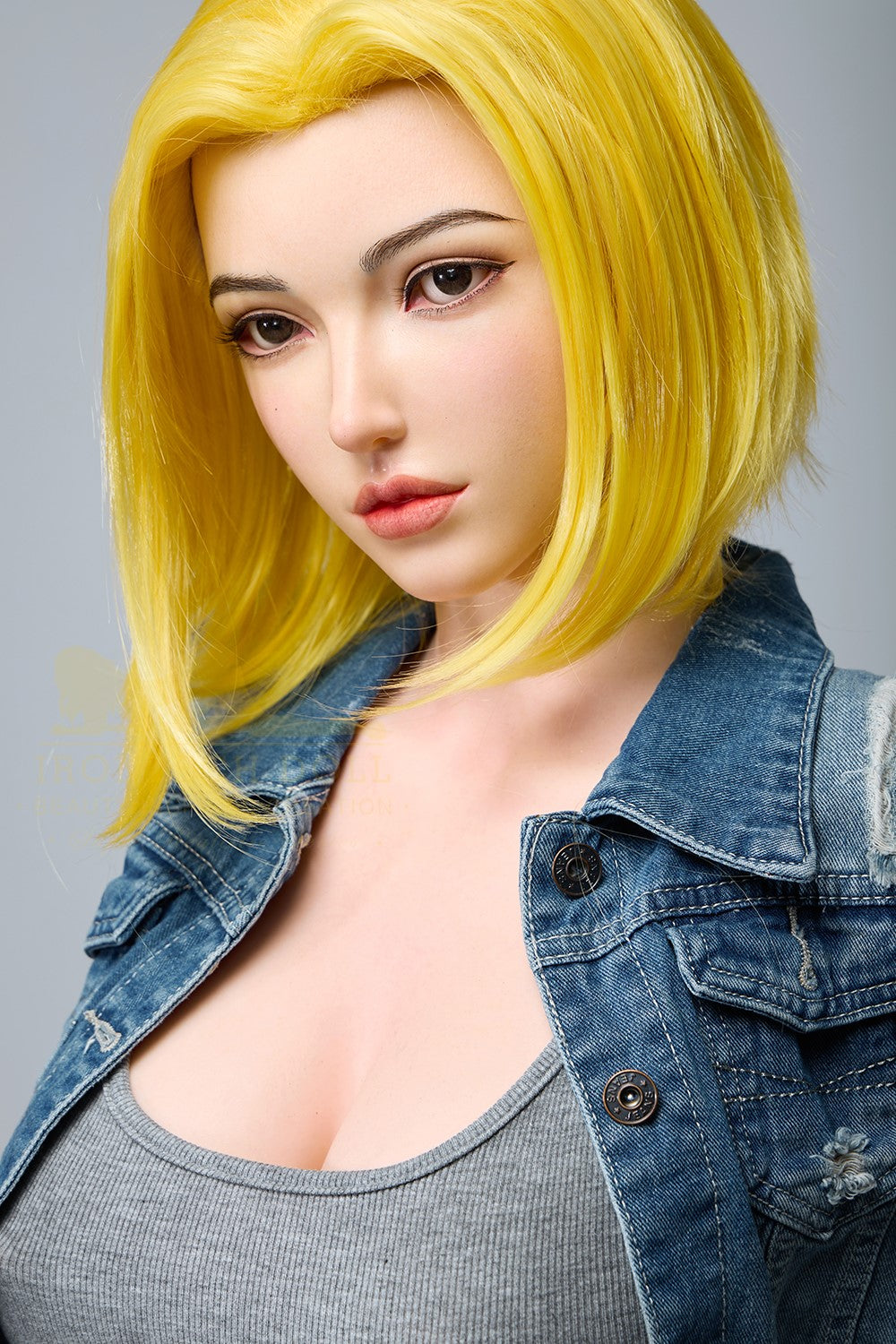 Joline Android 18 seksnukk (Irontech Doll 159 cm G-Cup S41 silikoon)