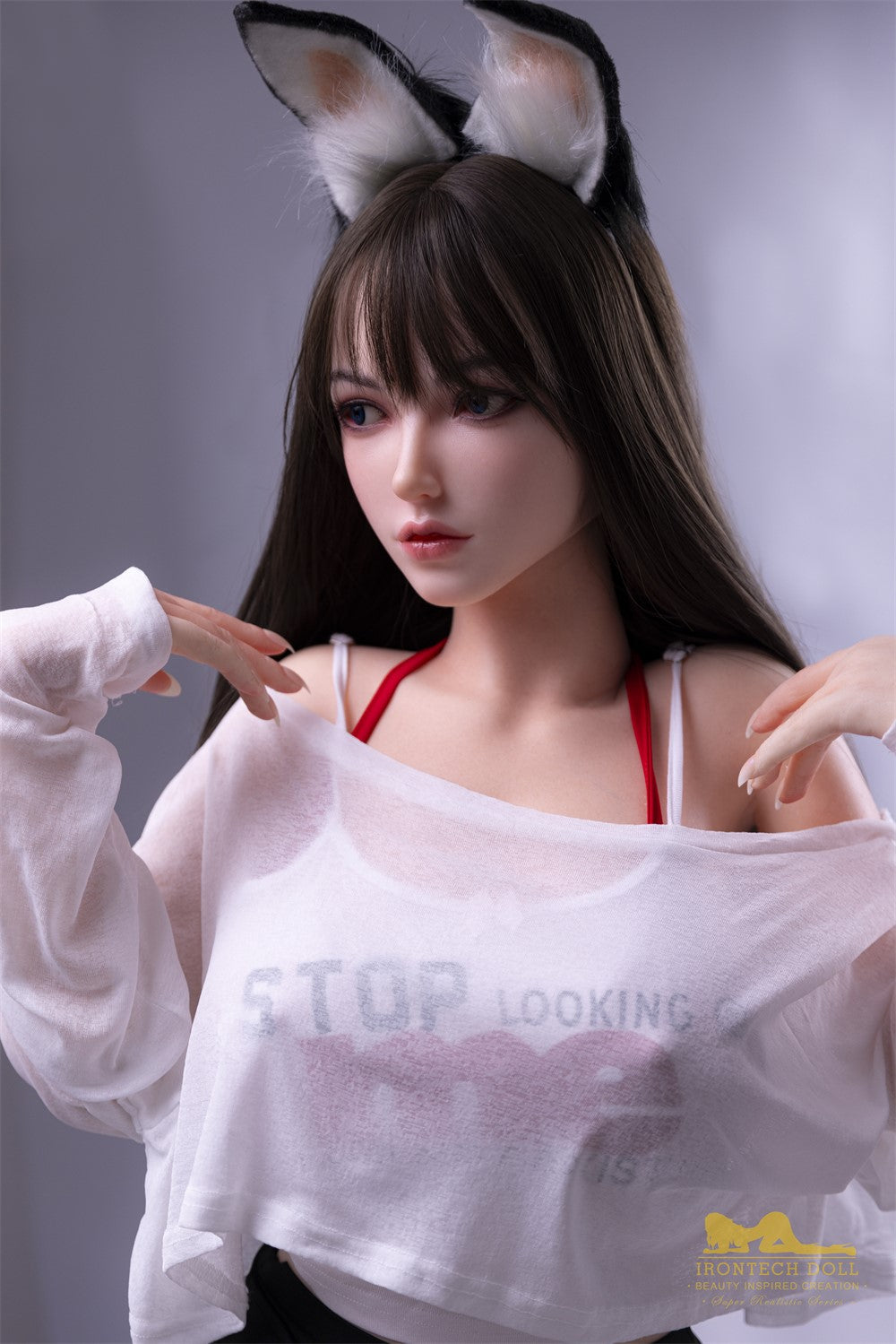 Joline seksnukk (Irontech Doll 165 cm F-Cup S41 silikoon)