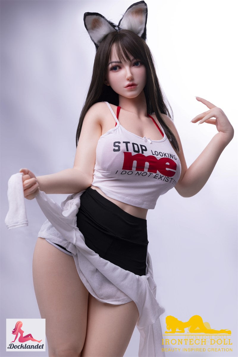 Joline seksnukk (Irontech Doll 165 cm F-Cup S41 silikoon)