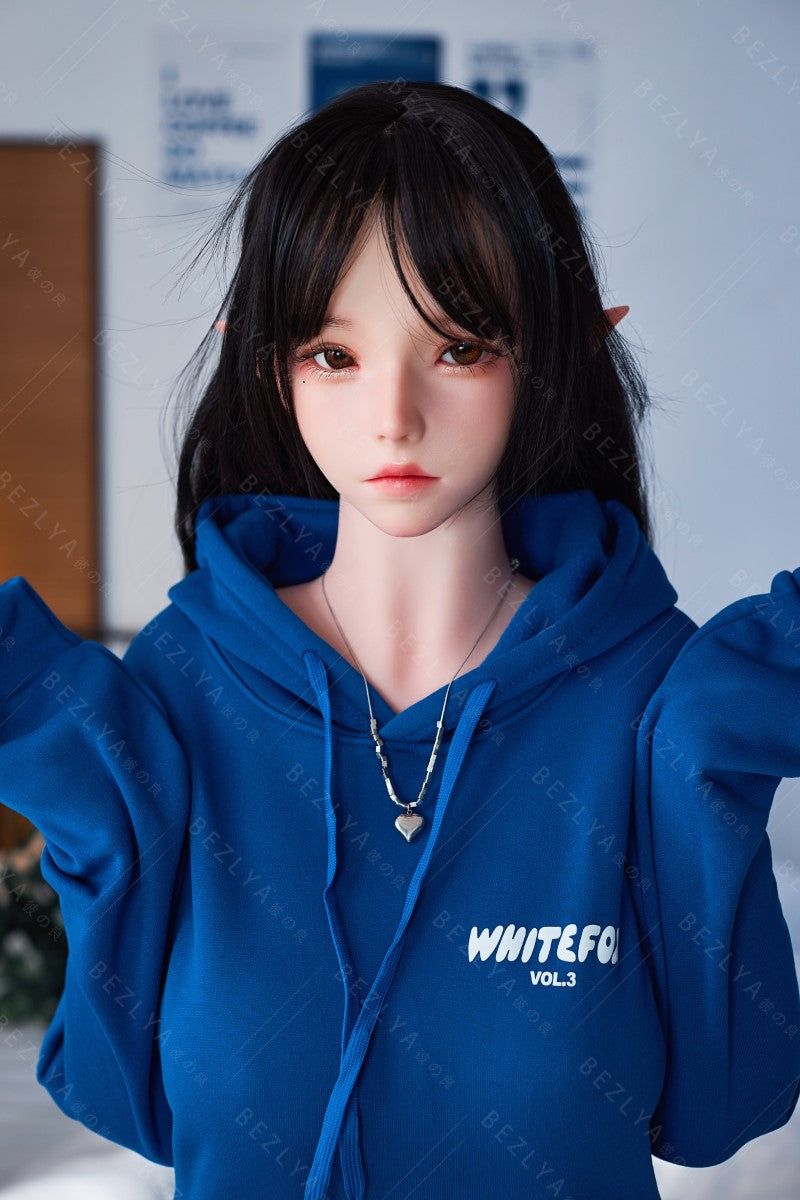 Calla seksinukk (Bezlya Doll 155 cm F tass 2,0 TPE + silikoon)