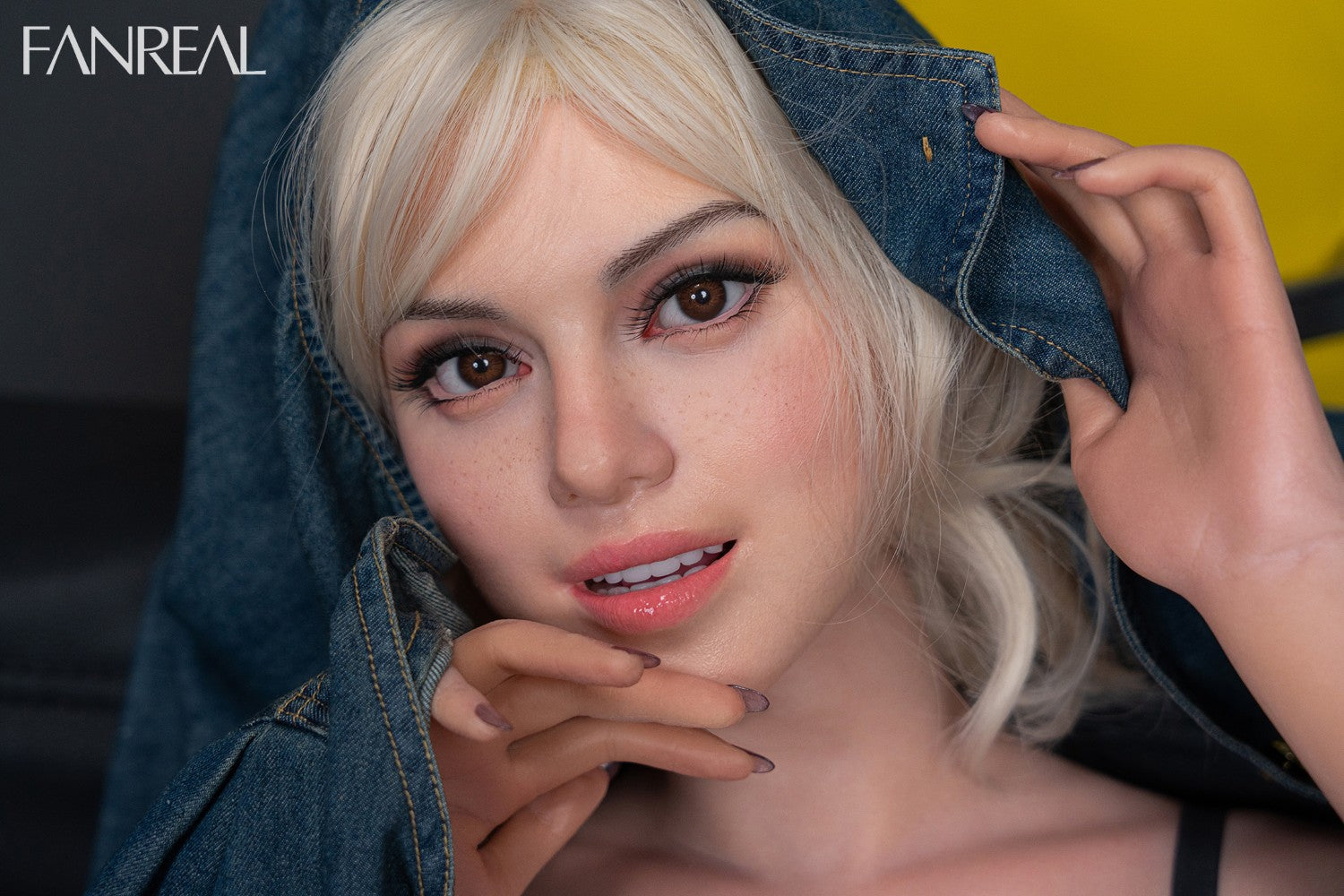 Maria seksnukk (FanReal Doll 155 cm F-tass silikoon)
