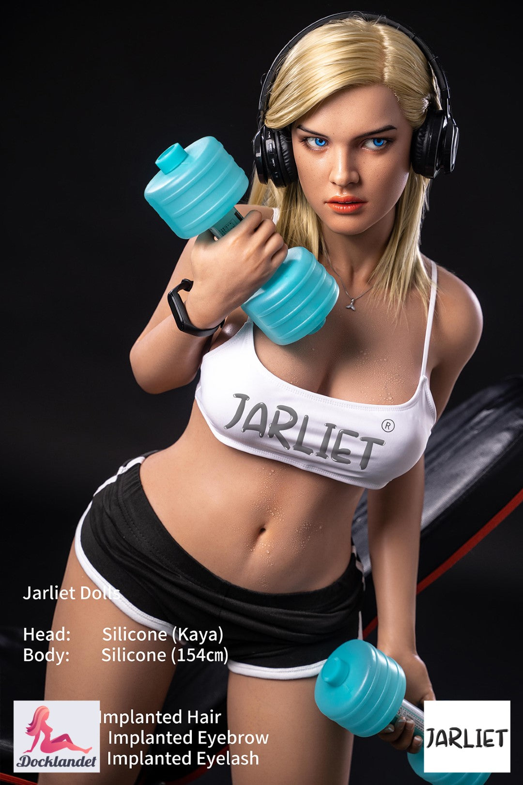Kaya 1 seksnukk (Jarliet 154 cm C-Cup silikoon)