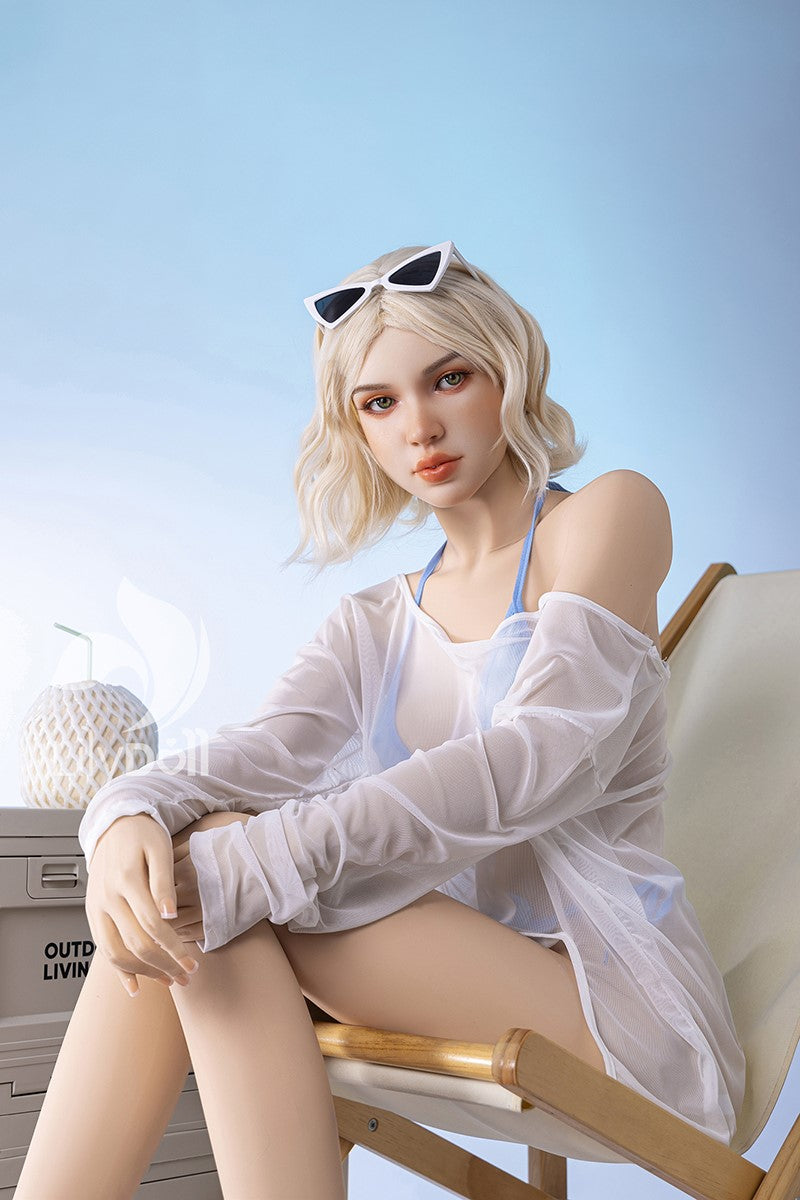 Ivy- seksnukk (LilyDoll 166 cm C-tass #LH034A-A Silikoon+TPE)