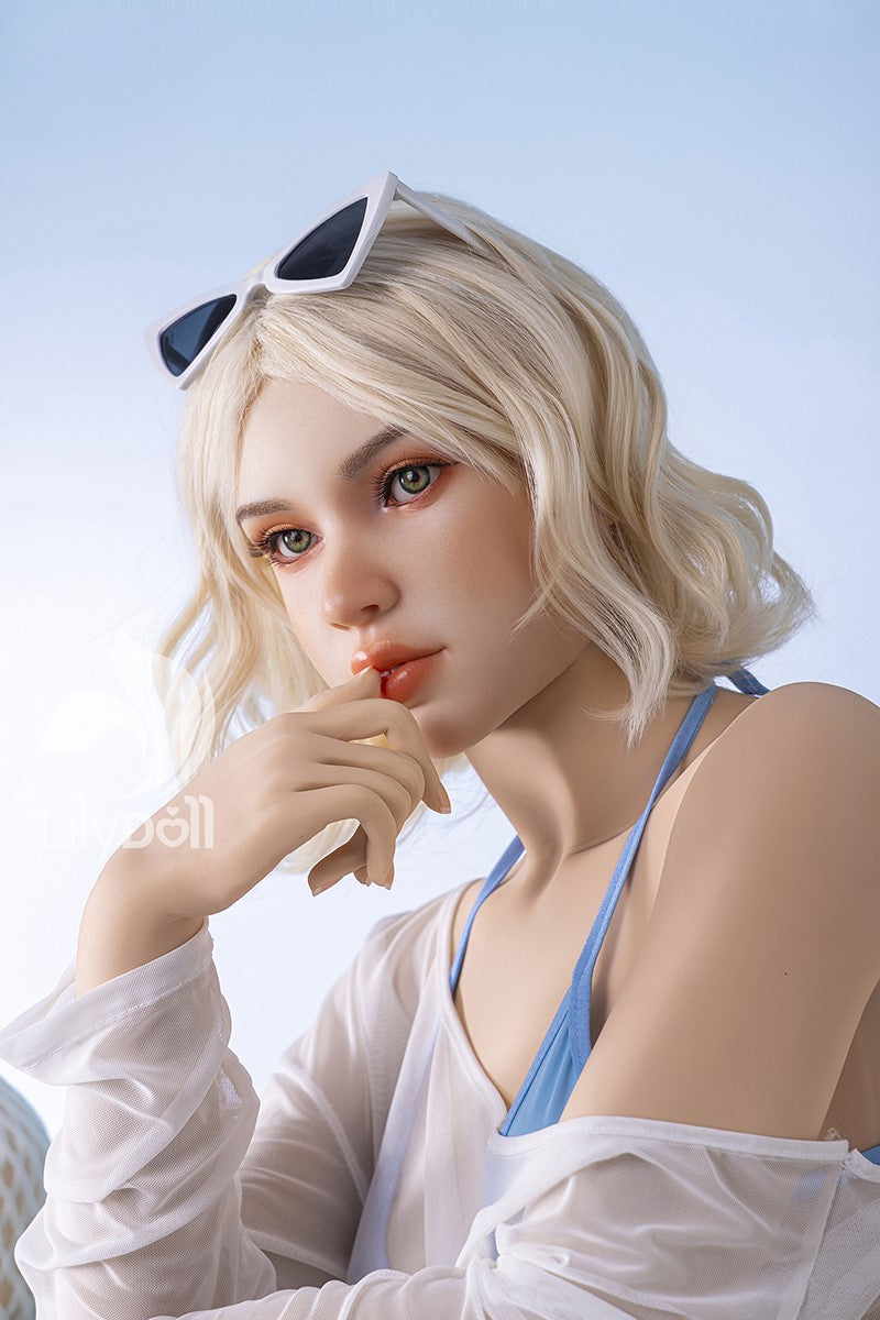 Ivy- seksnukk (LilyDoll 166 cm C-tass #LH034A-A Silikoon+TPE)