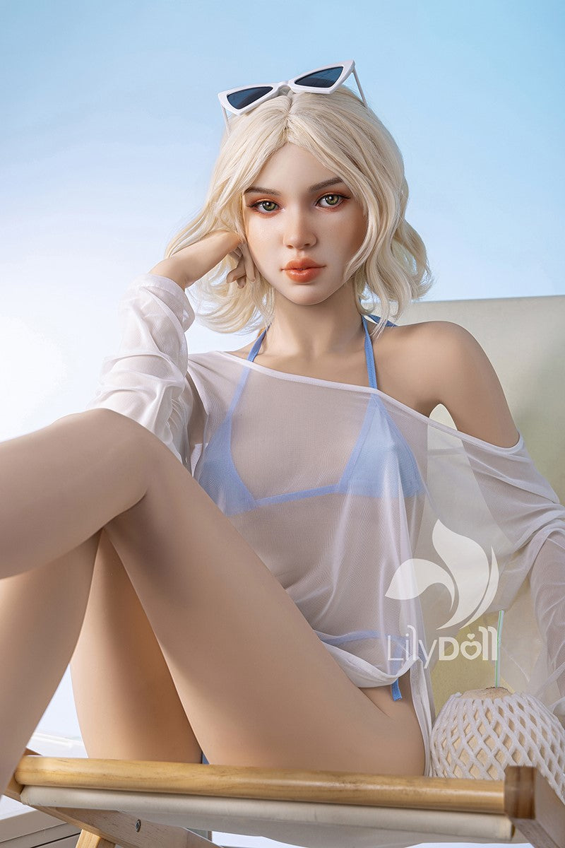 Ivy- seksnukk (LilyDoll 166 cm C-tass #LH034A-A Silikoon+TPE)
