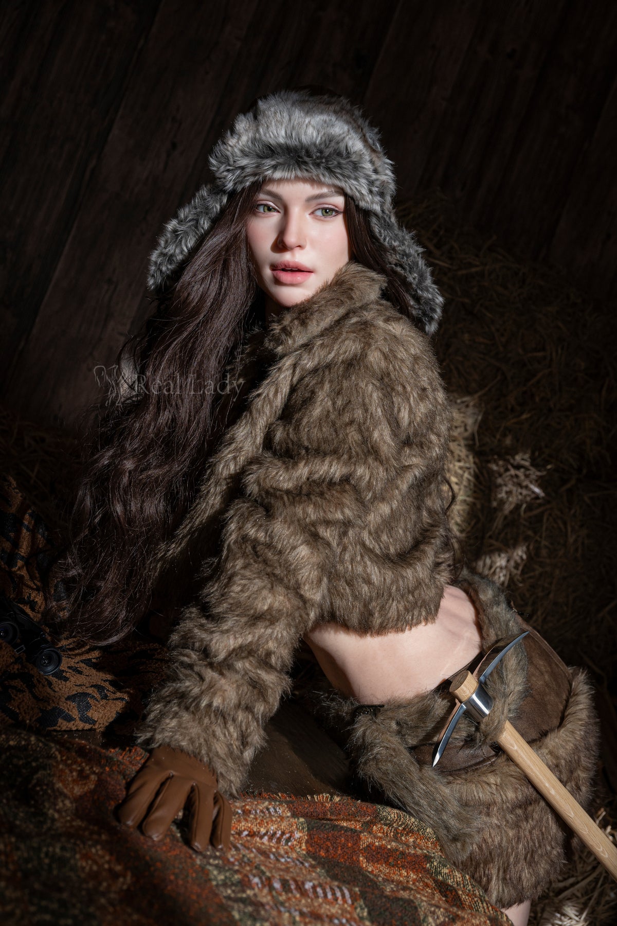 Helena seksnukk (Real Lady 170 cm C-Cup R16 RST silikoon)