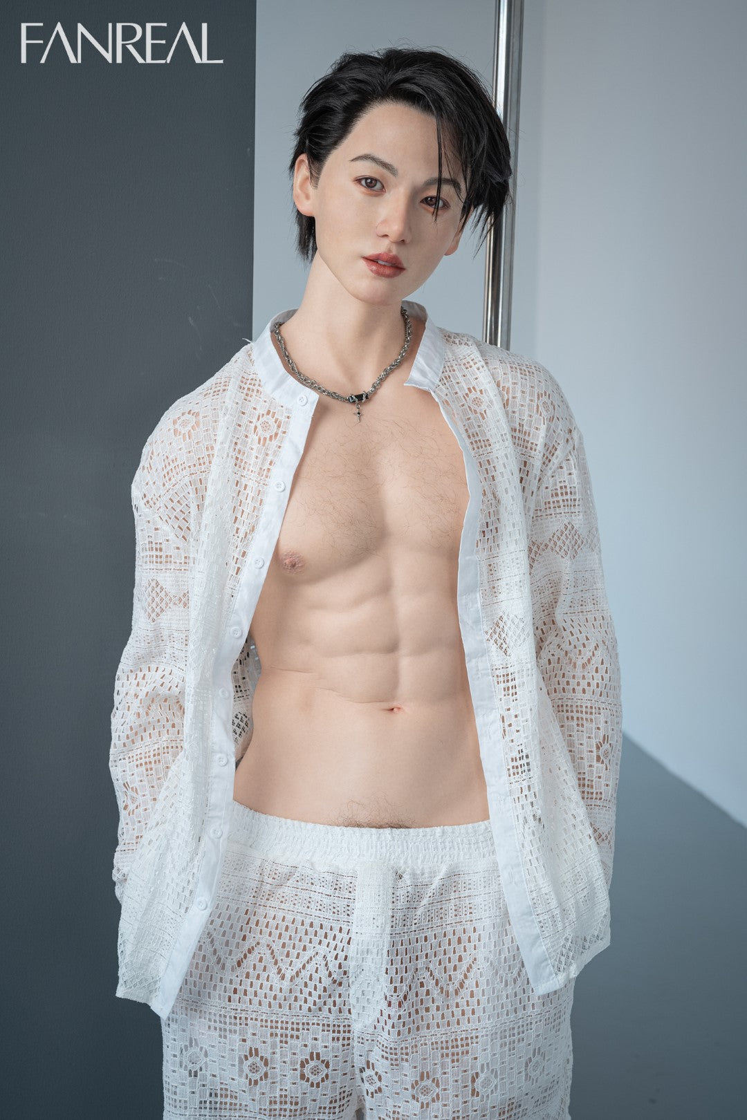 Kevin meessoost seksnukk (FanReal Doll 173 cm silikoon)